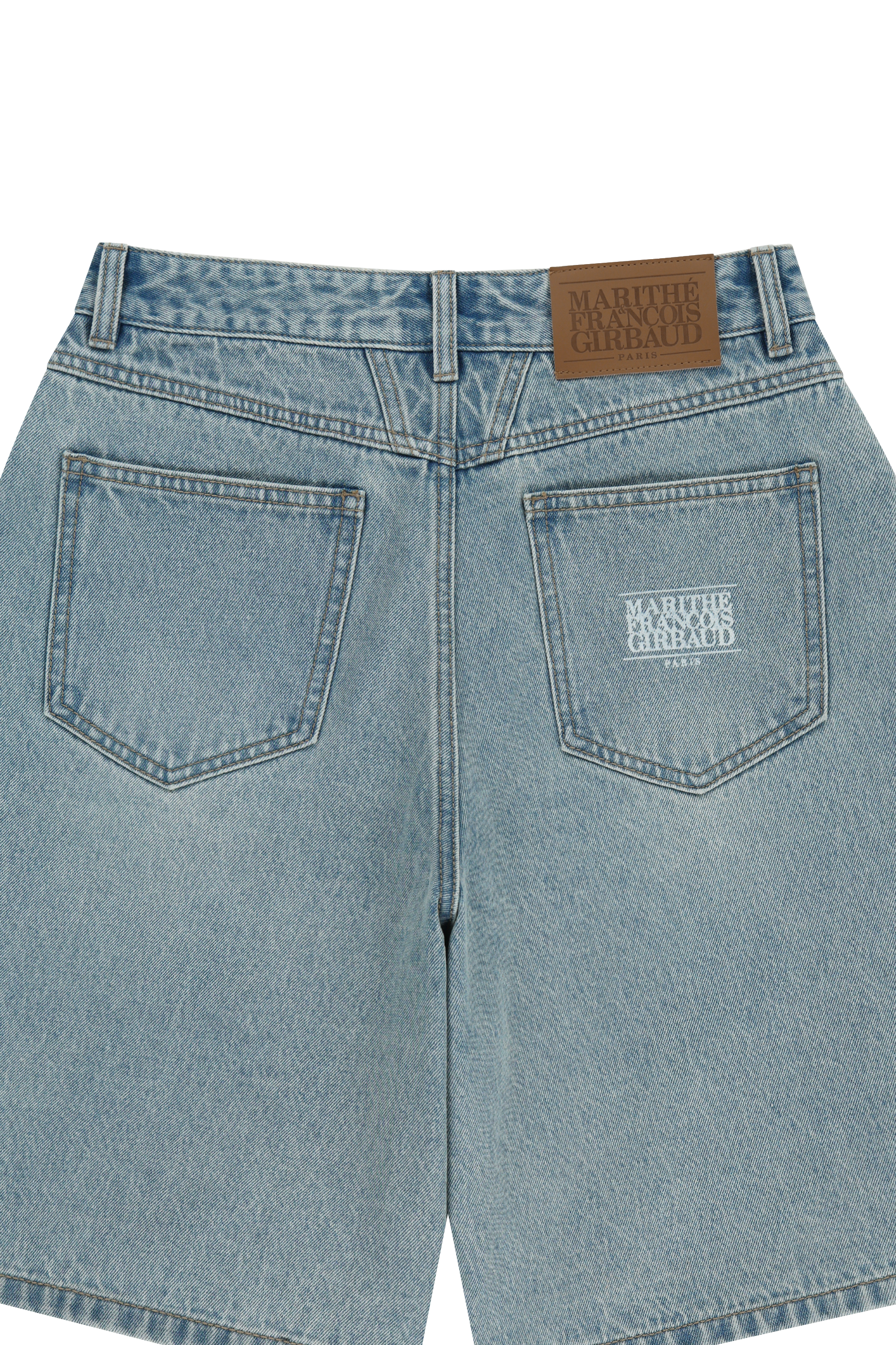 [MARITHE_DISNEY] MICKEY_W BERMUDA DENIM PANTS