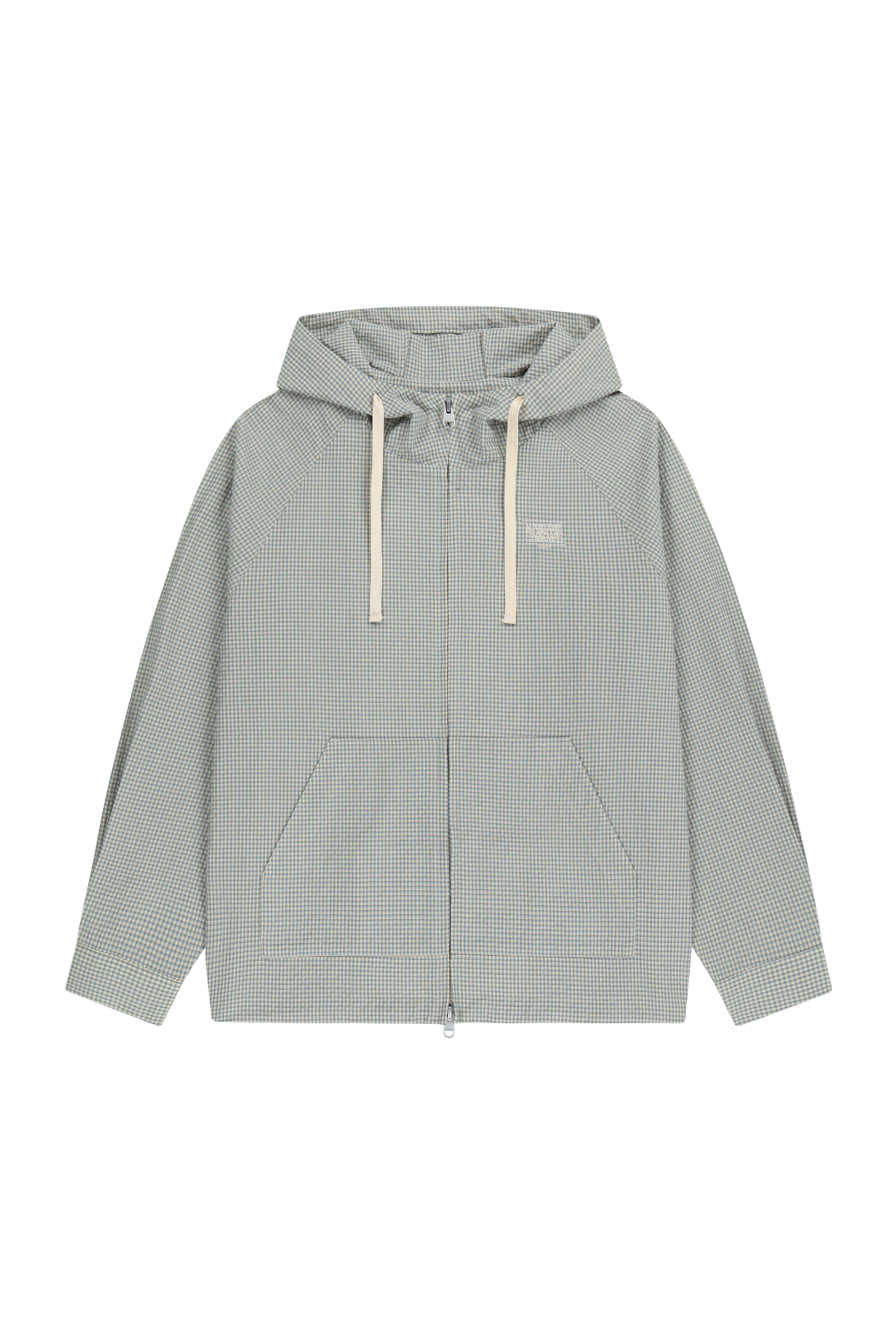 CLASSIC LOGO HOODED PATTERN JACKET