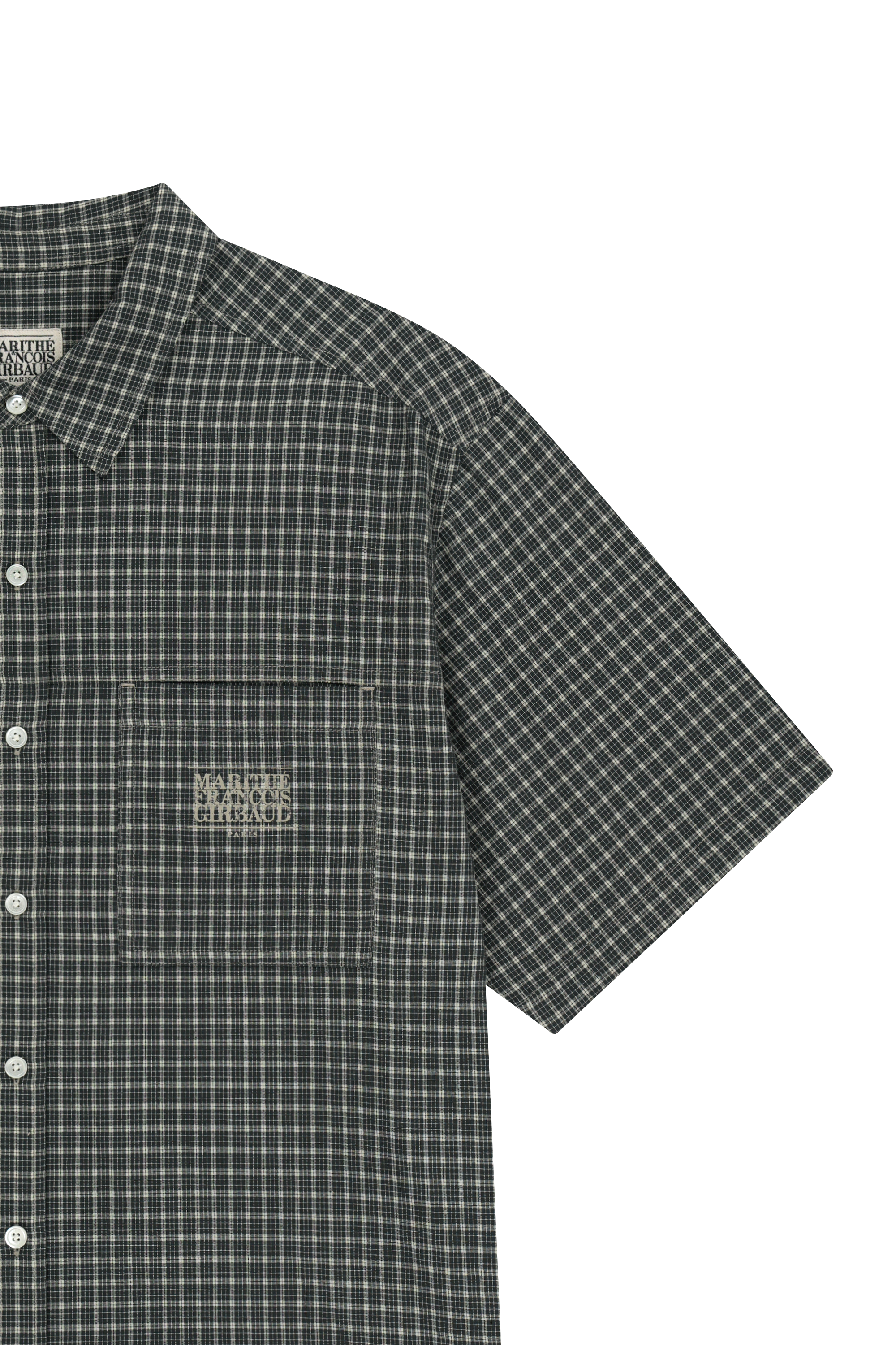 M CHECK HALF SLEEVE SHIRT