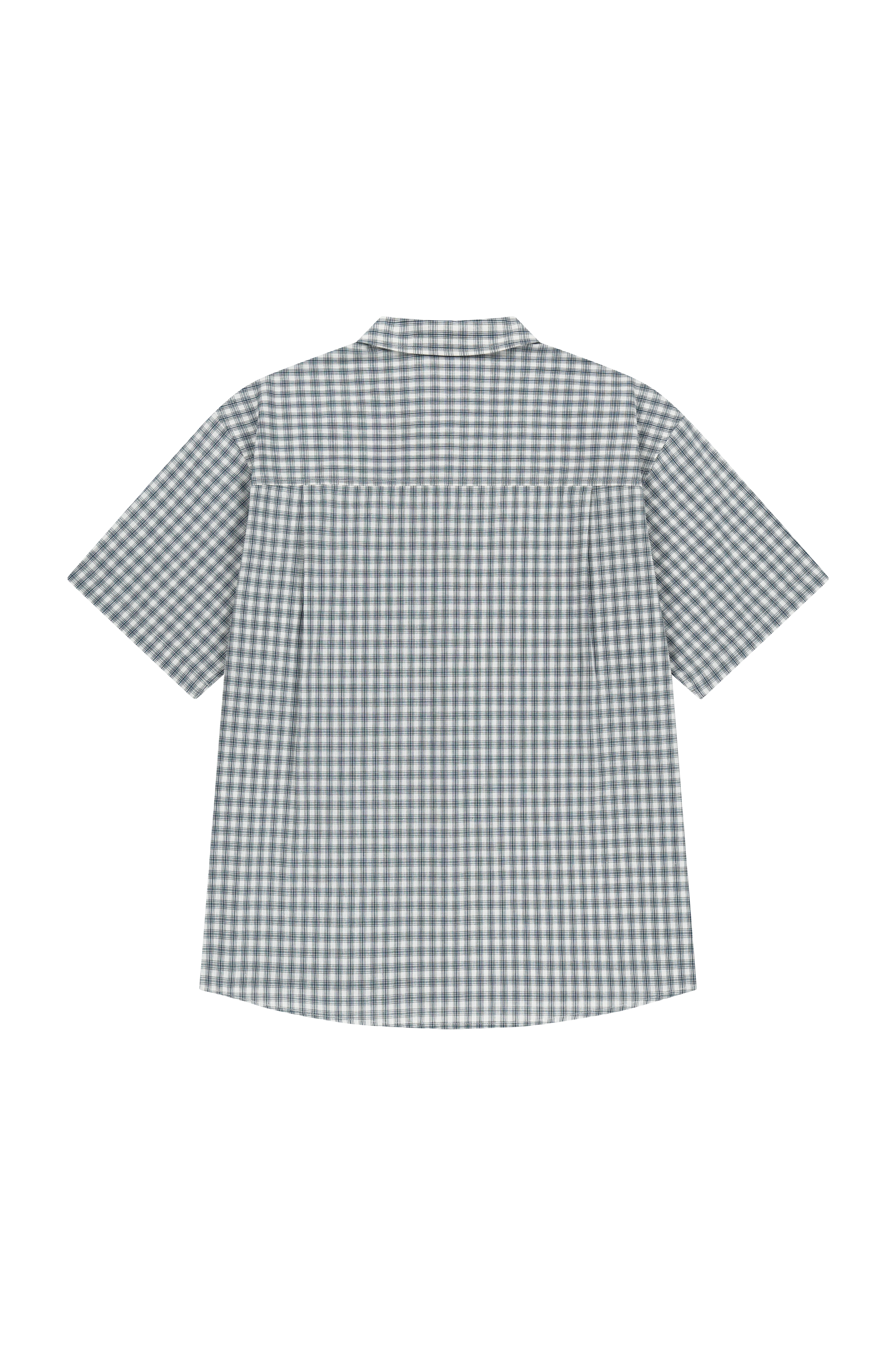 M CHECK HALF SLEEVE SHIRT