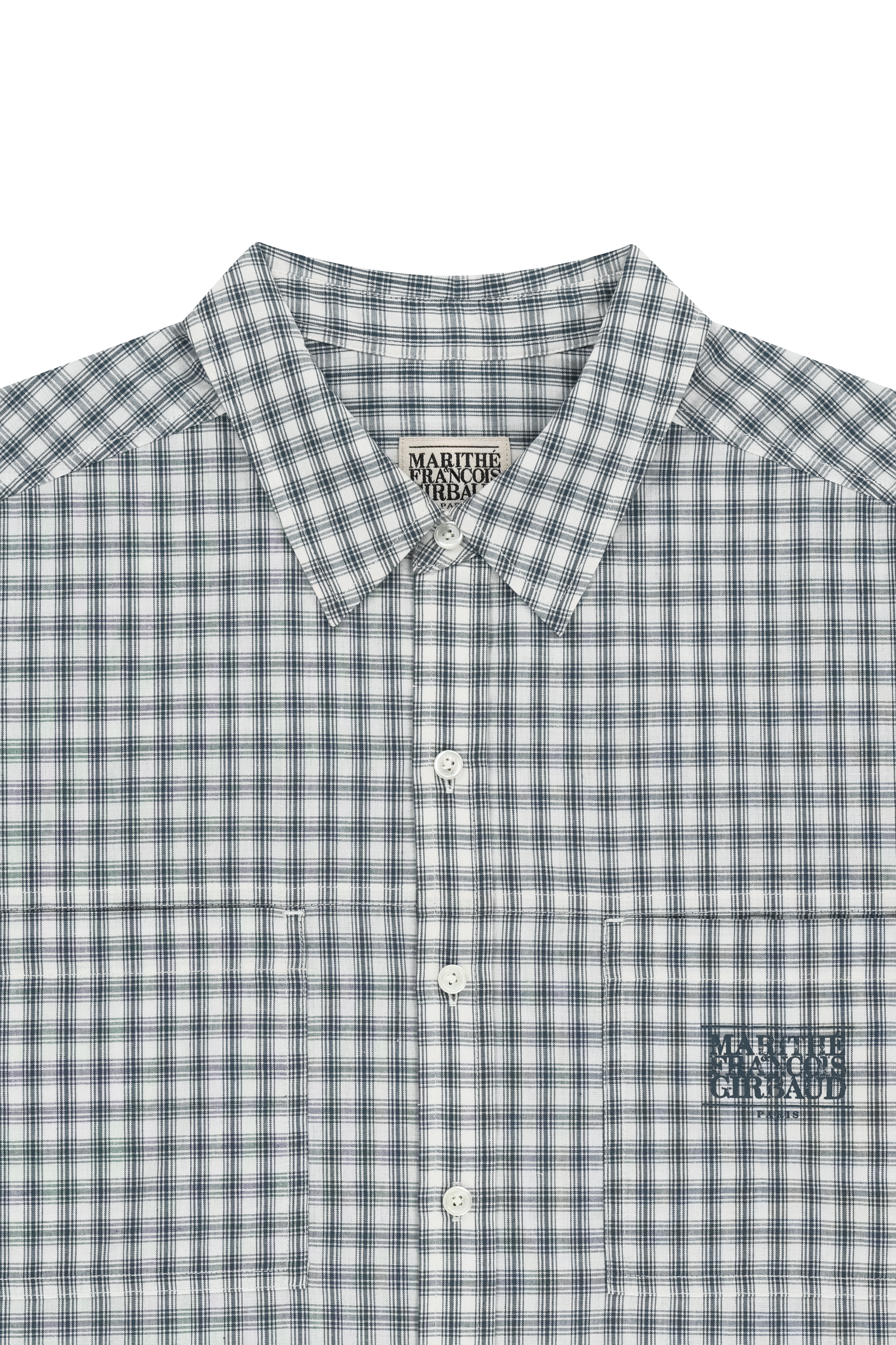 M CHECK HALF SLEEVE SHIRT