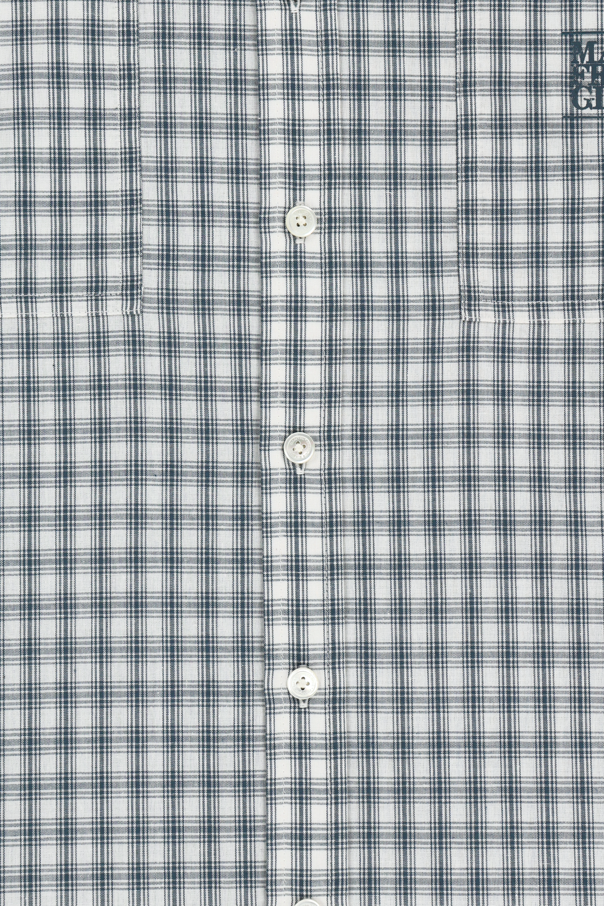 M CHECK HALF SLEEVE SHIRT