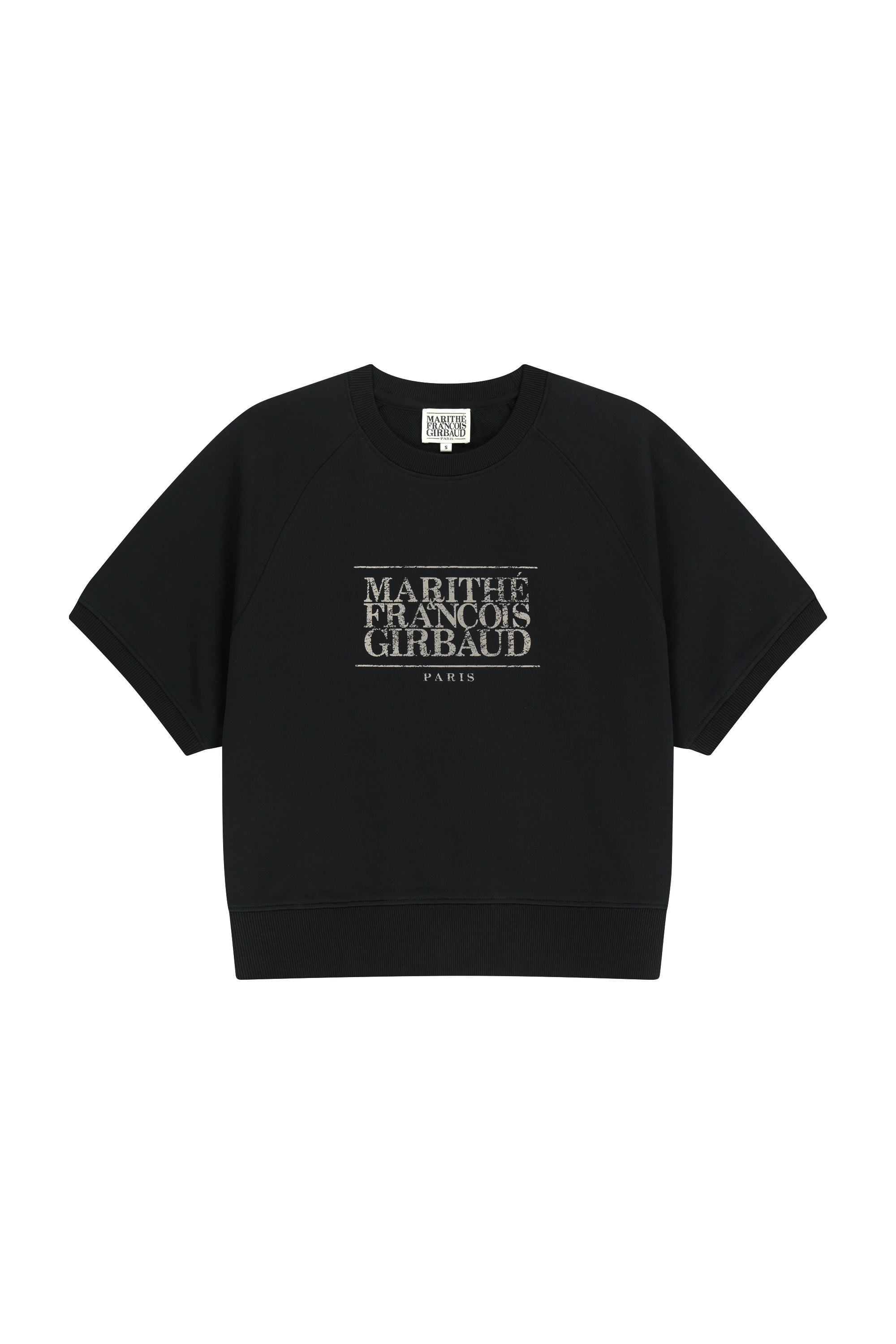 W VINTAGE CLASSIC LOGO HALF SWEATSHIRT