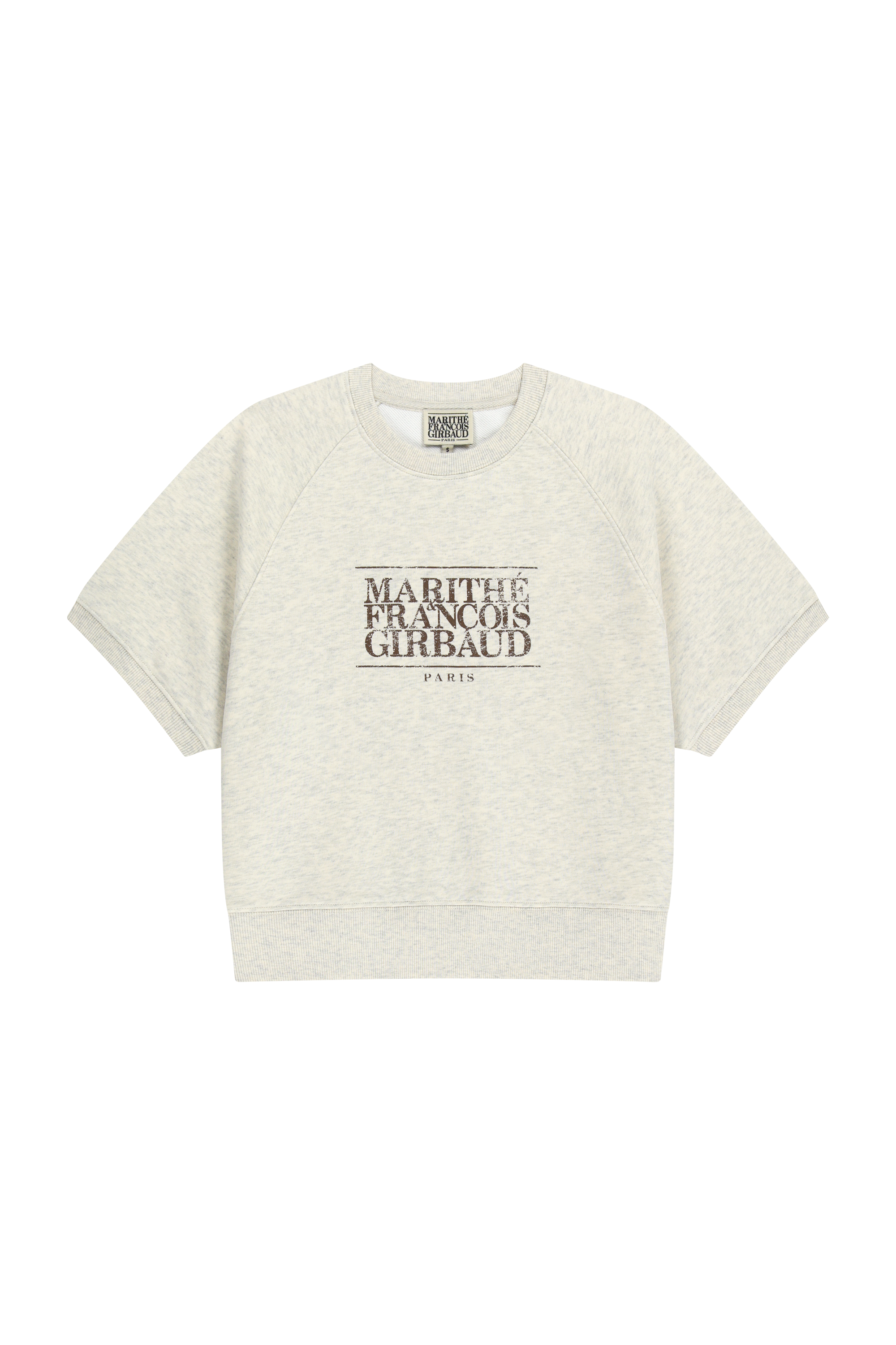W VINTAGE CLASSIC LOGO HALF SWEATSHIRT