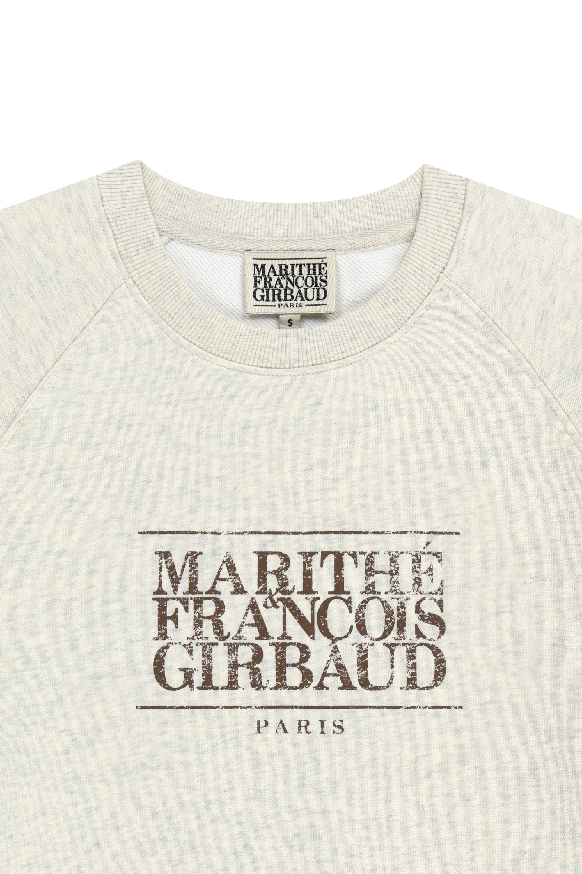 W VINTAGE CLASSIC LOGO HALF SWEATSHIRT
