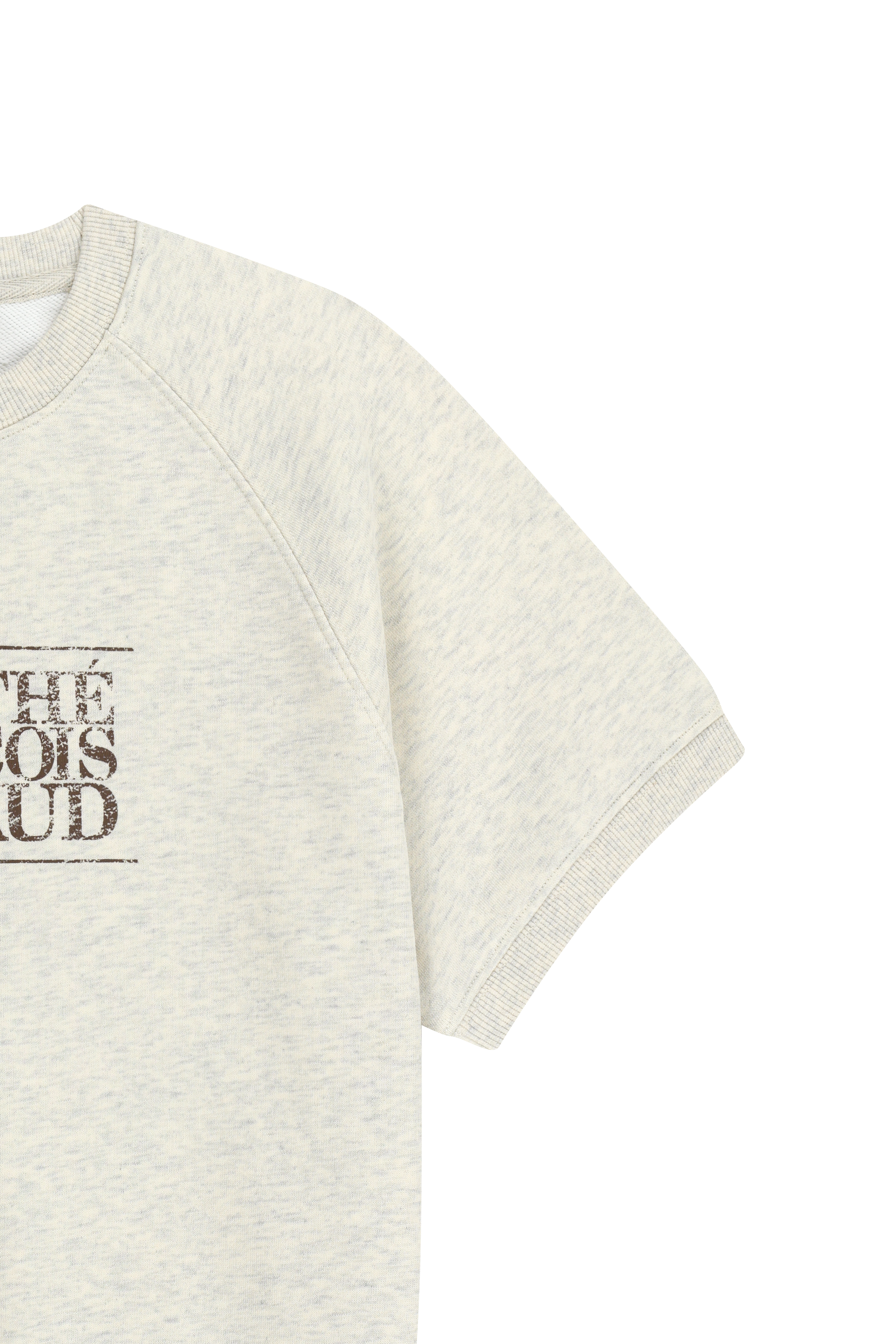 W VINTAGE CLASSIC LOGO HALF SWEATSHIRT