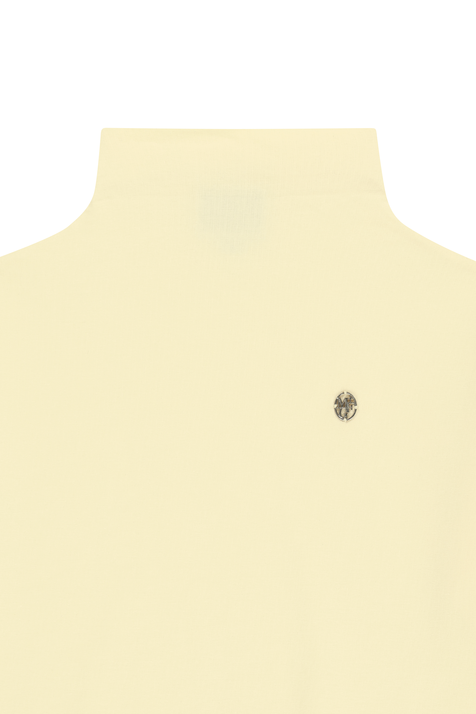 W HALF NECK TEE