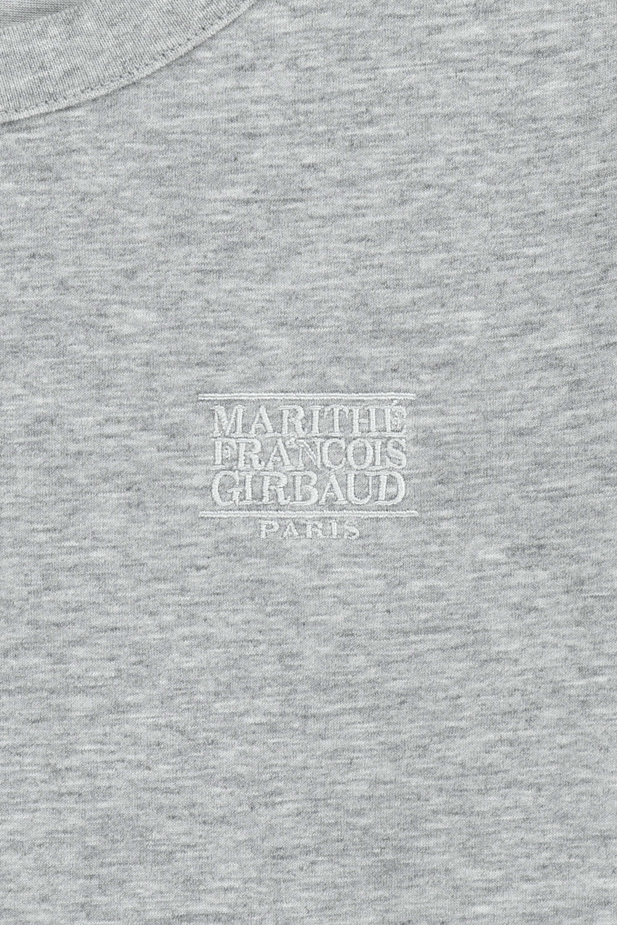 W SMALL CLASSIC LOGO HENLEY NECK 3/4 SLEEVE TEE