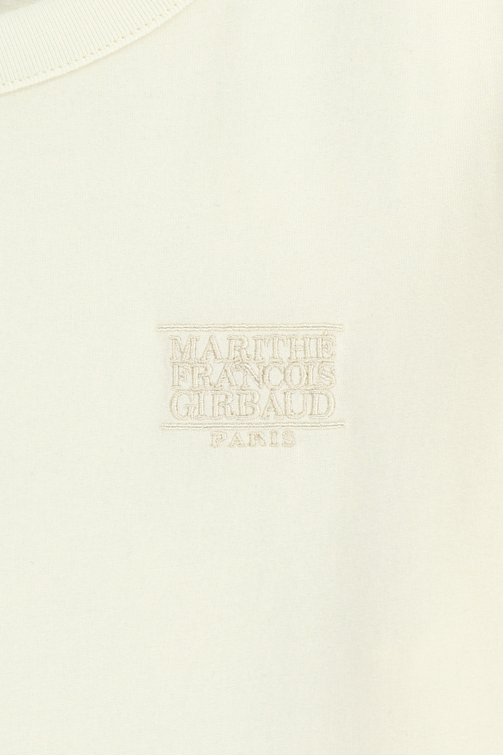 W SMALL CLASSIC LOGO HENLEY NECK 3/4 SLEEVE TEE