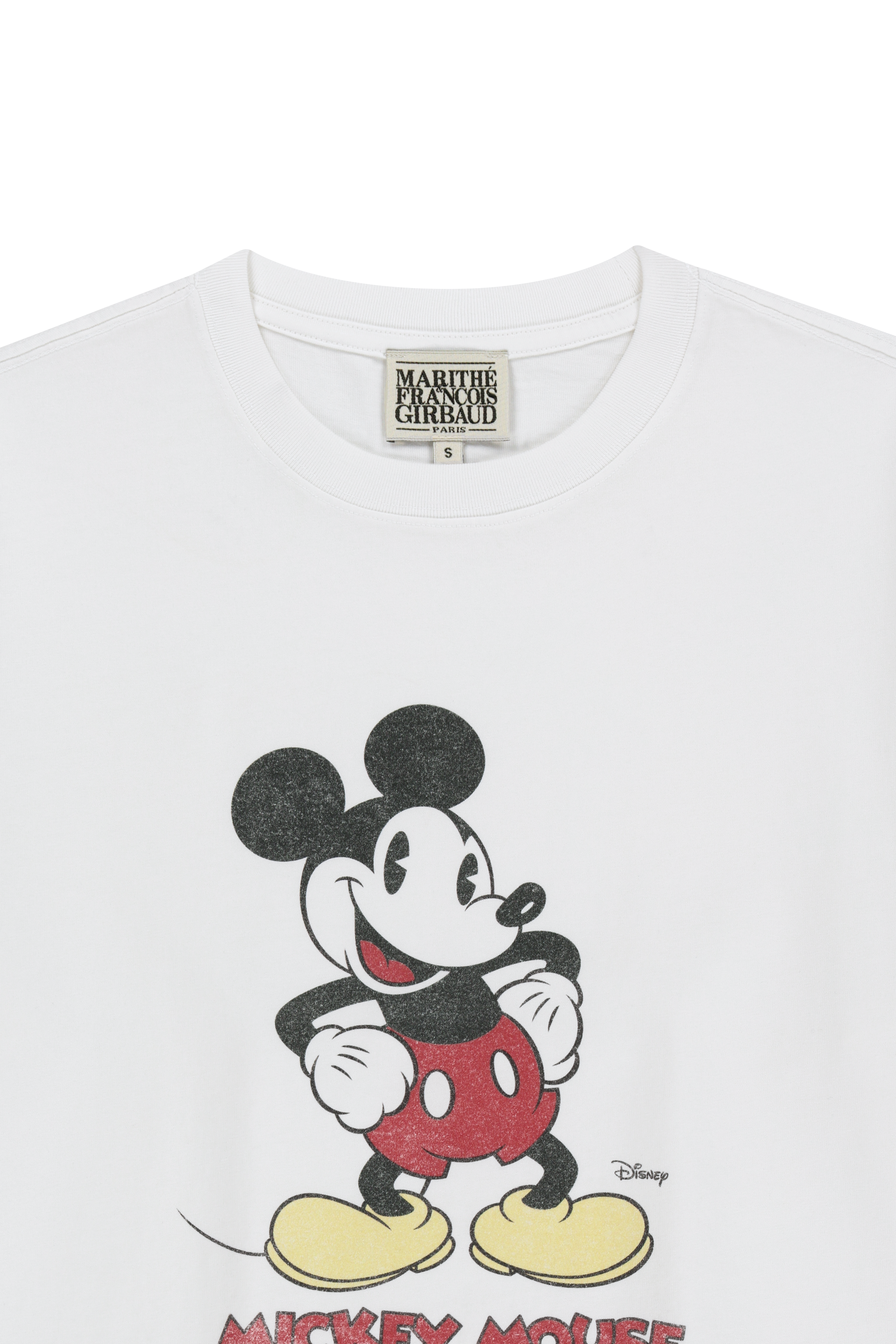 [MARITHE_DISNEY] MICKEY_VINTAGE WASHED TEE