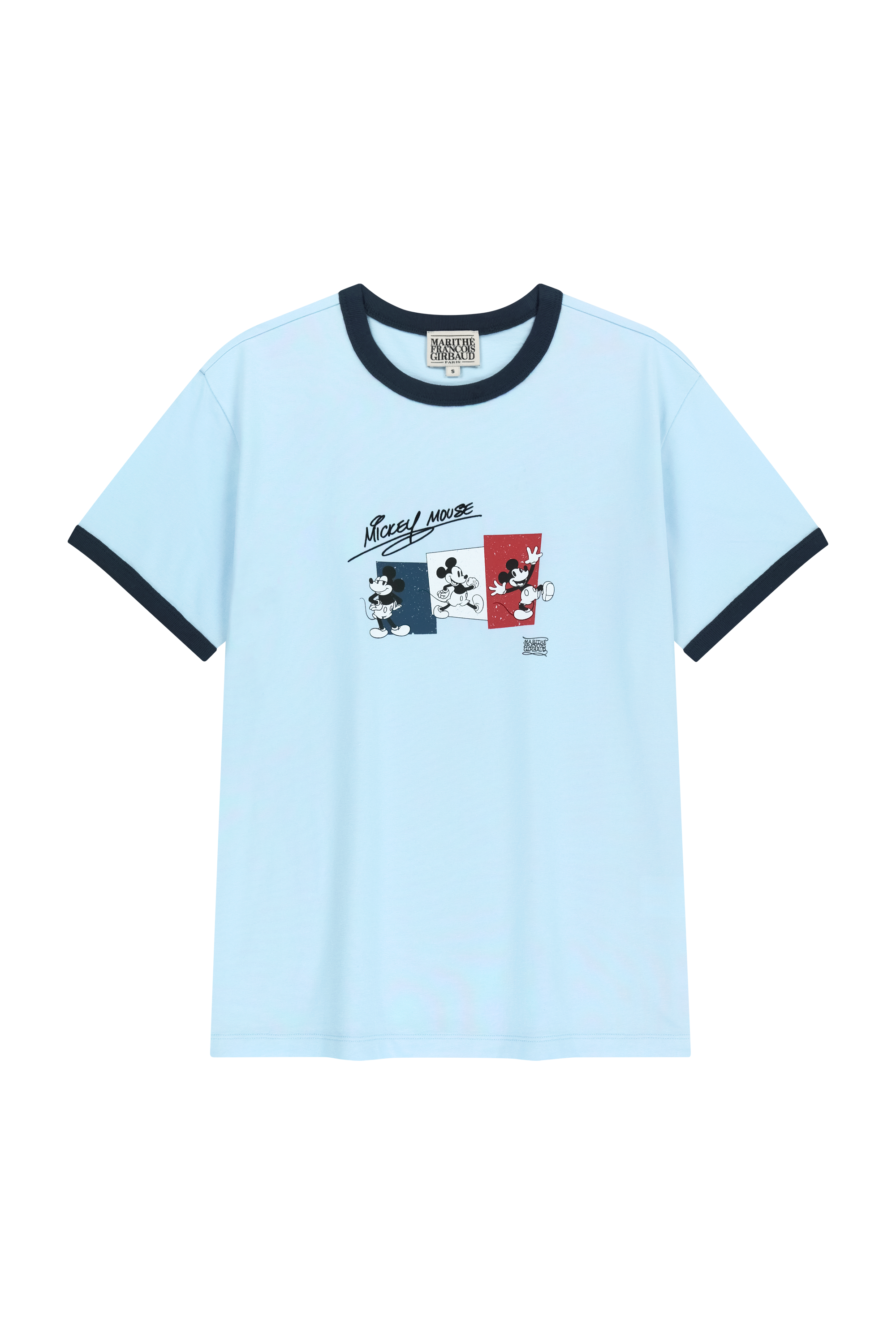 [MARITHE_DISNEY] MICKEY_FRENCH RINGER TEE