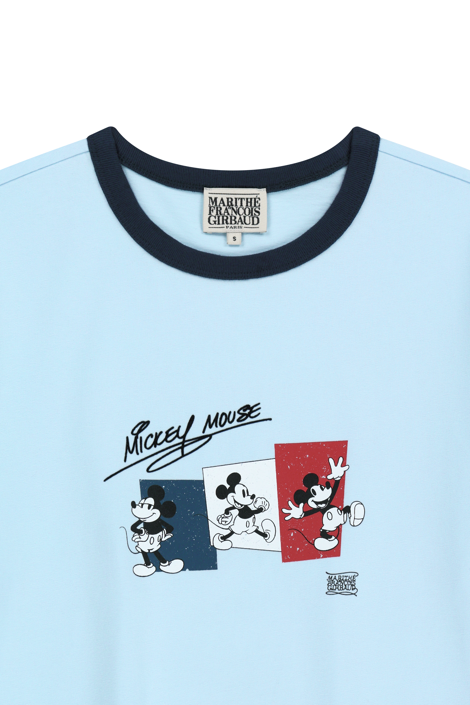 [MARITHE_DISNEY] MICKEY_FRENCH RINGER TEE