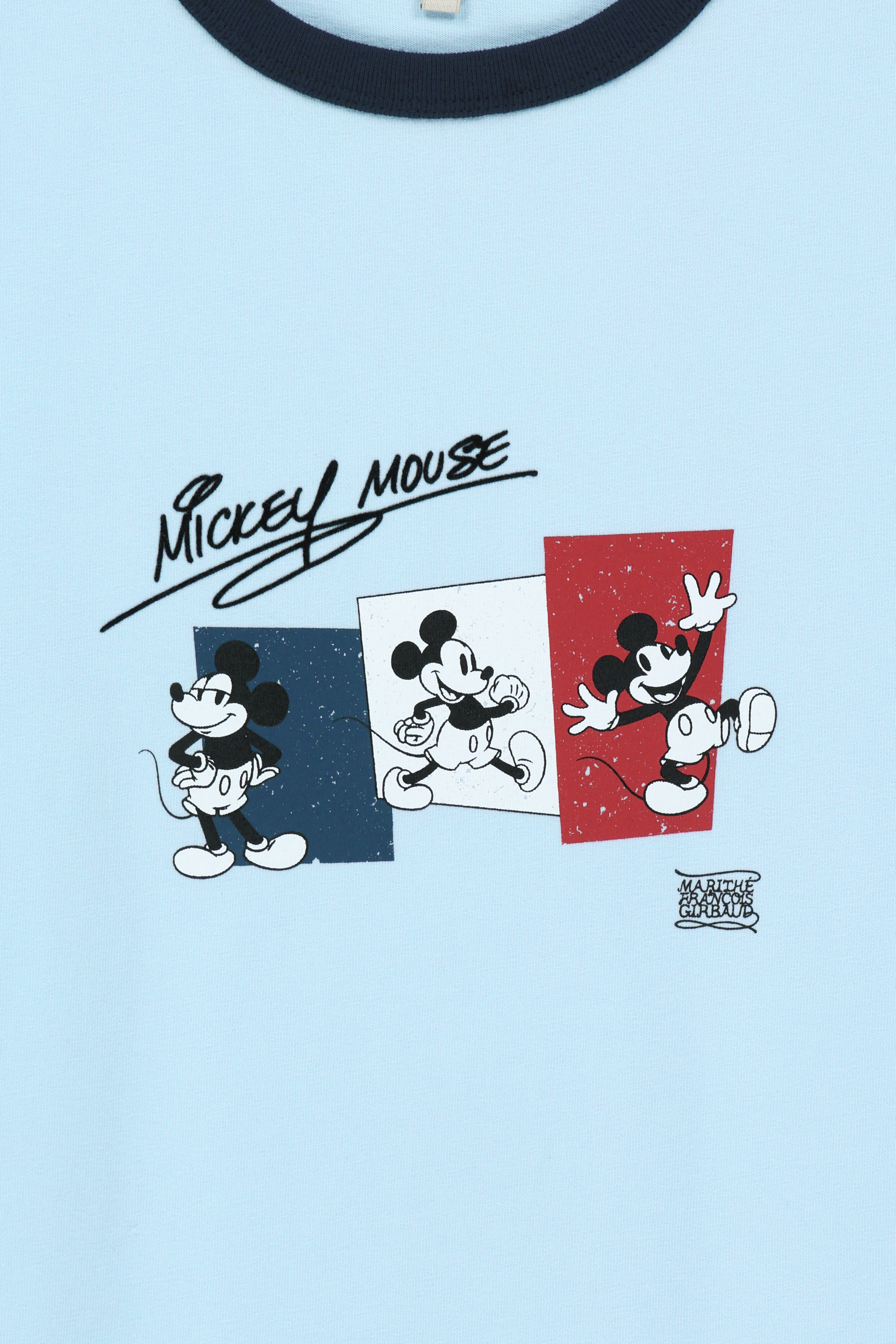 [MARITHE_DISNEY] MICKEY_FRENCH RINGER TEE