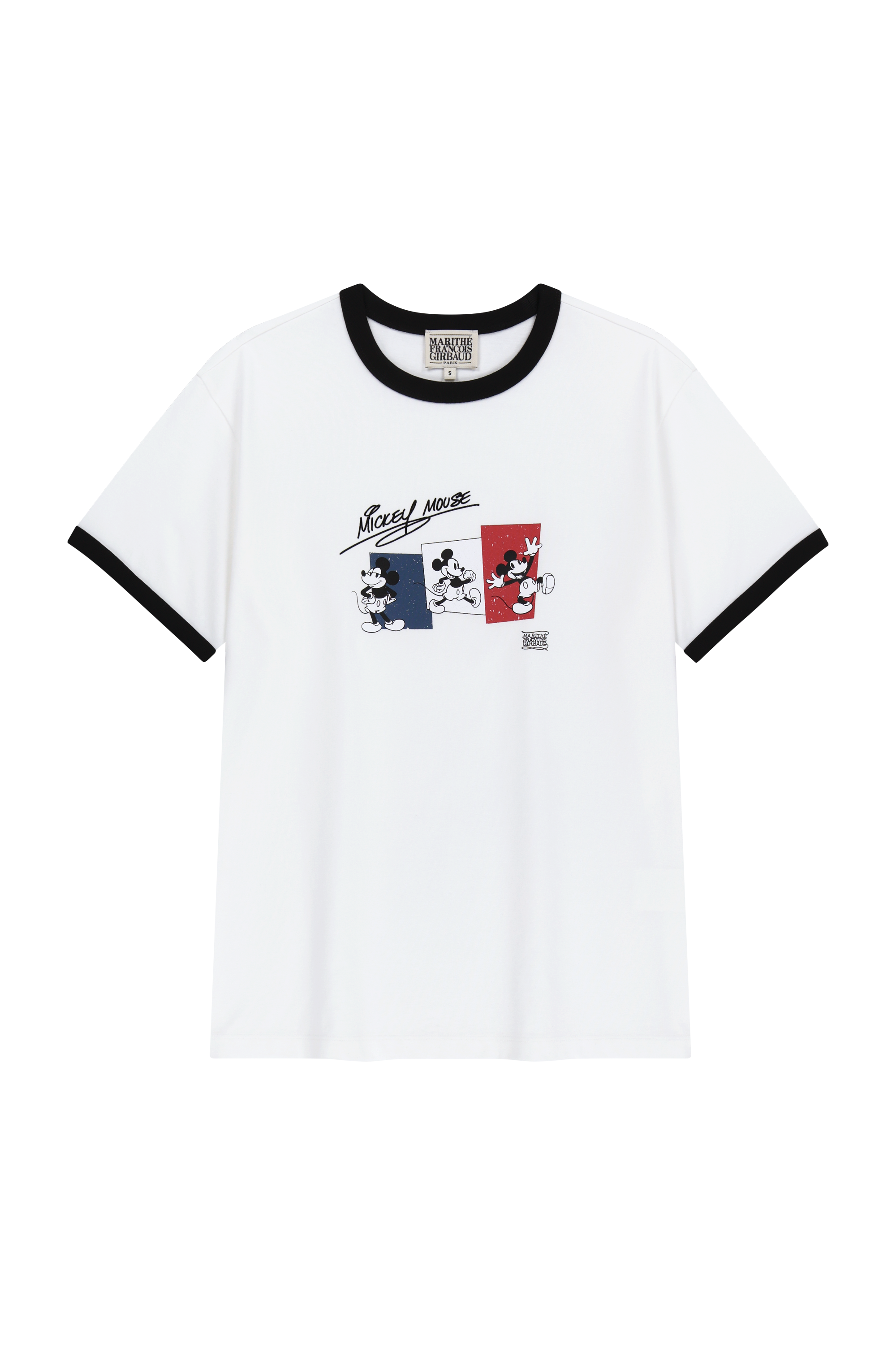 [MARITHE_DISNEY] MICKEY_FRENCH RINGER TEE