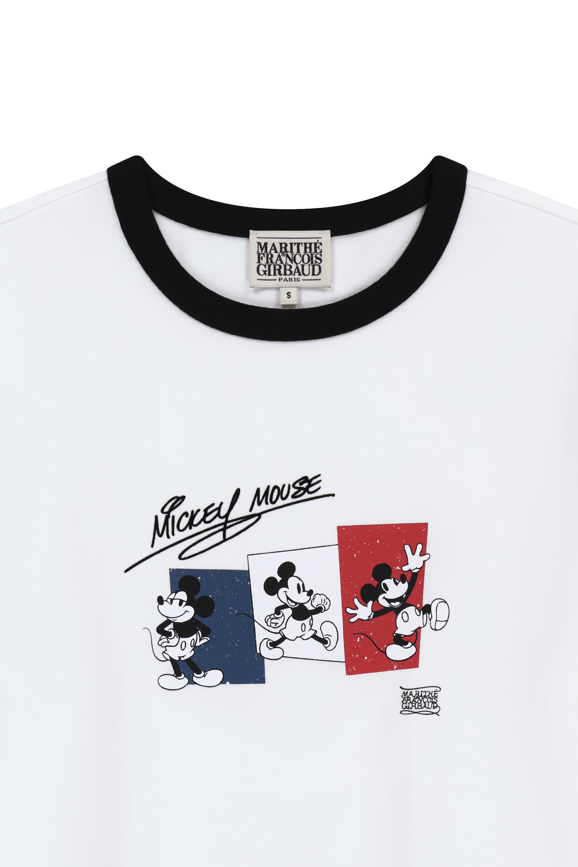 [MARITHE_DISNEY] MICKEY_FRENCH RINGER TEE