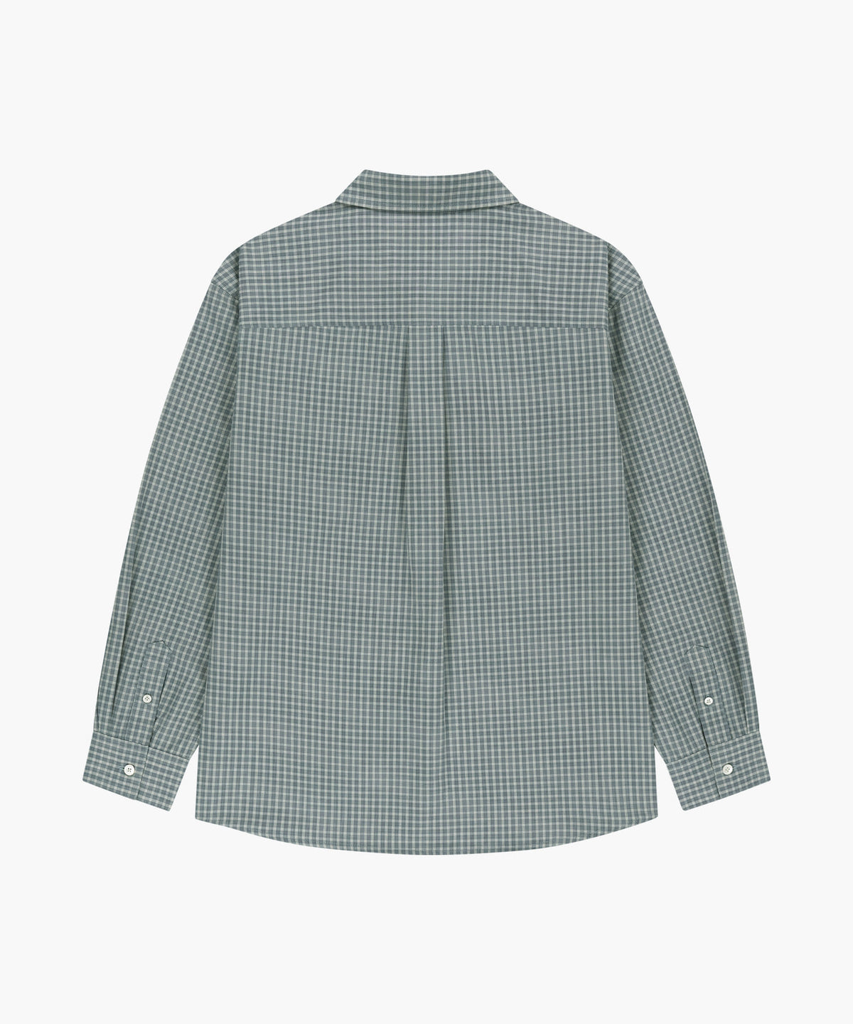 MICRO CLASSIC LOGO OVERSIZED CHECK SHIRT