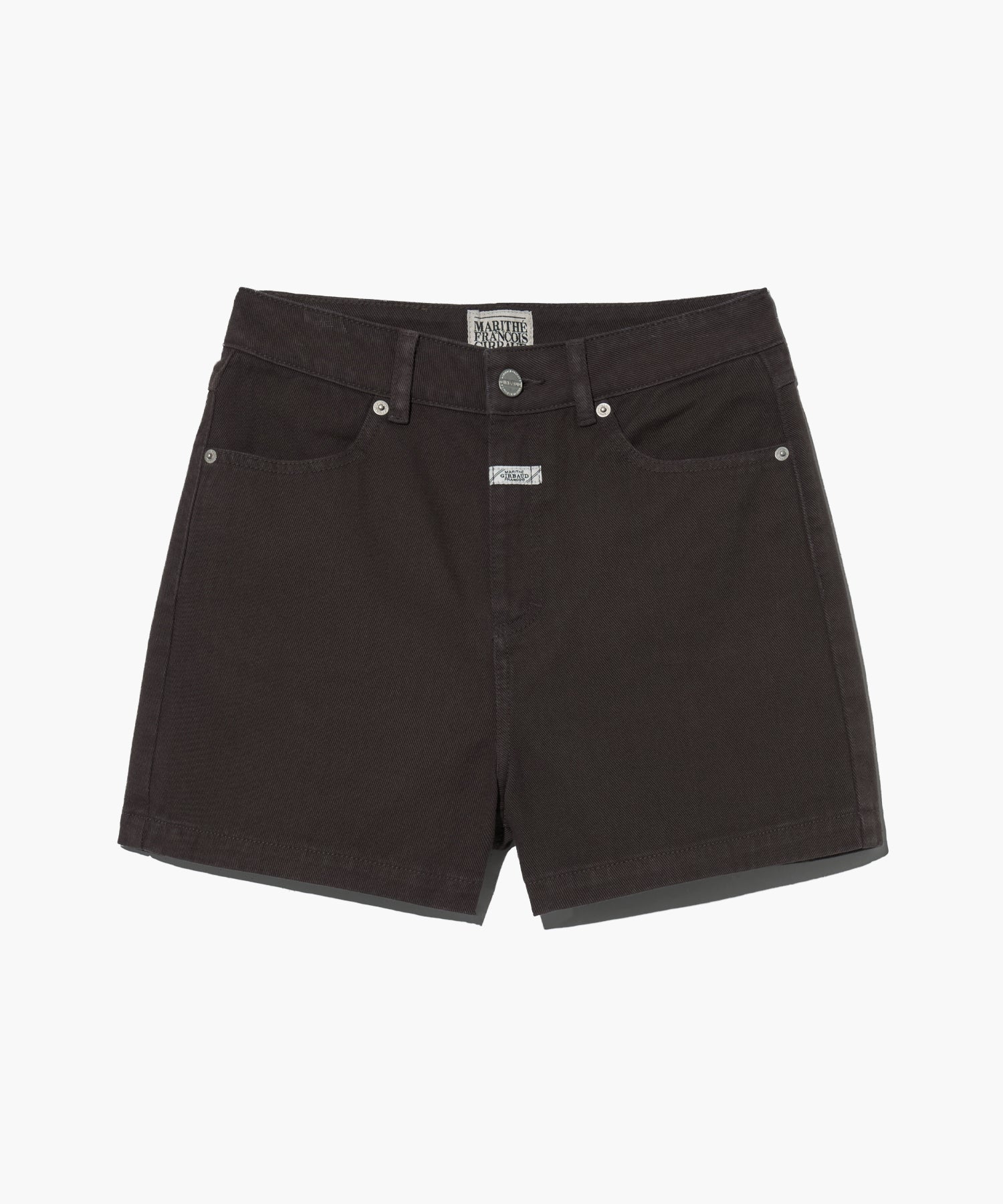 W COLORED DENIM SHORTS