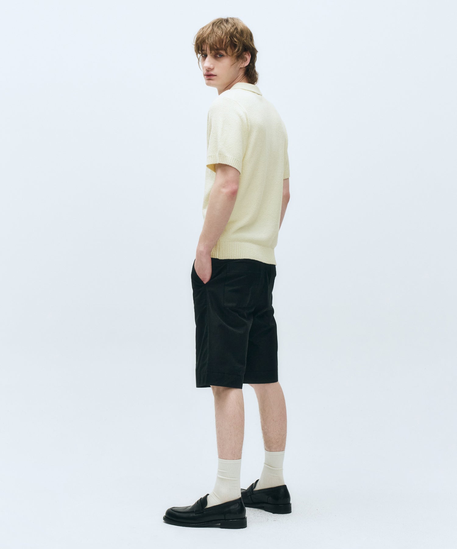 M HALF COTTON PANT