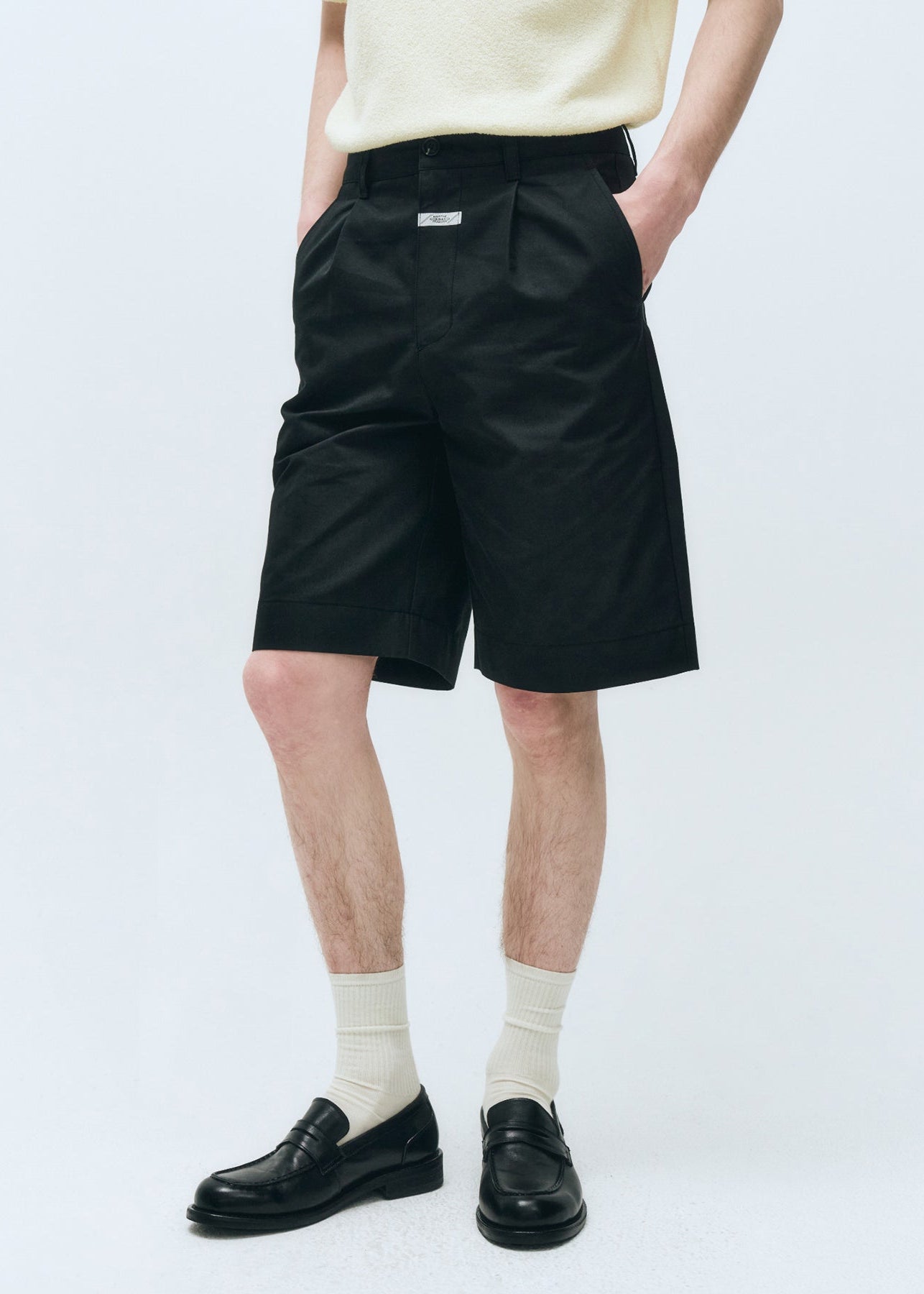 M HALF COTTON PANT