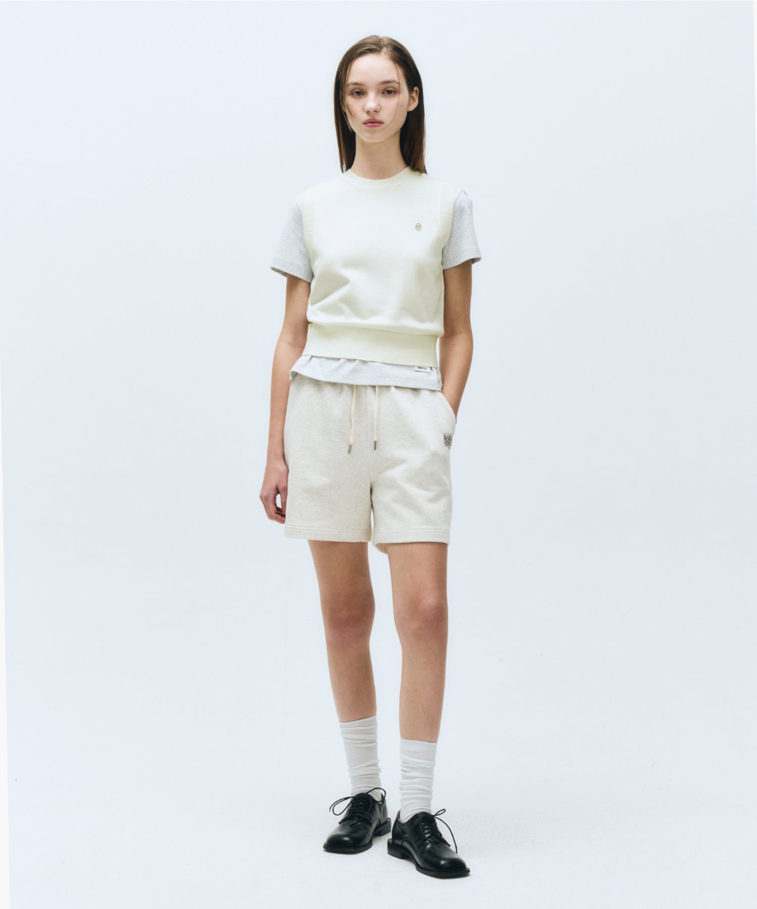 W CLASSIC LOGO SWEAT SHORTS