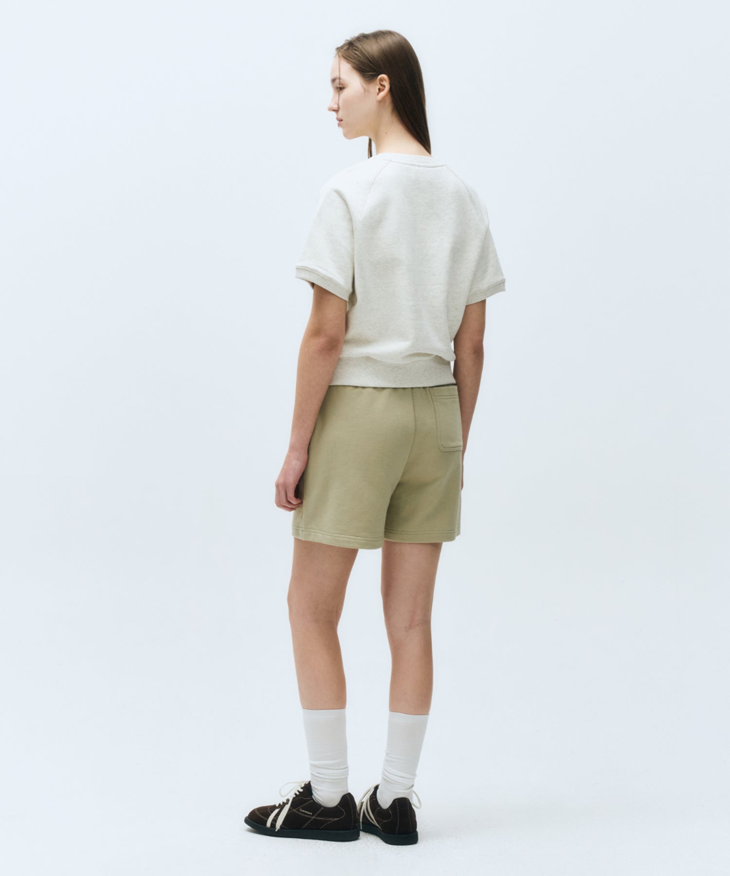 W CLASSIC LOGO SWEAT SHORTS