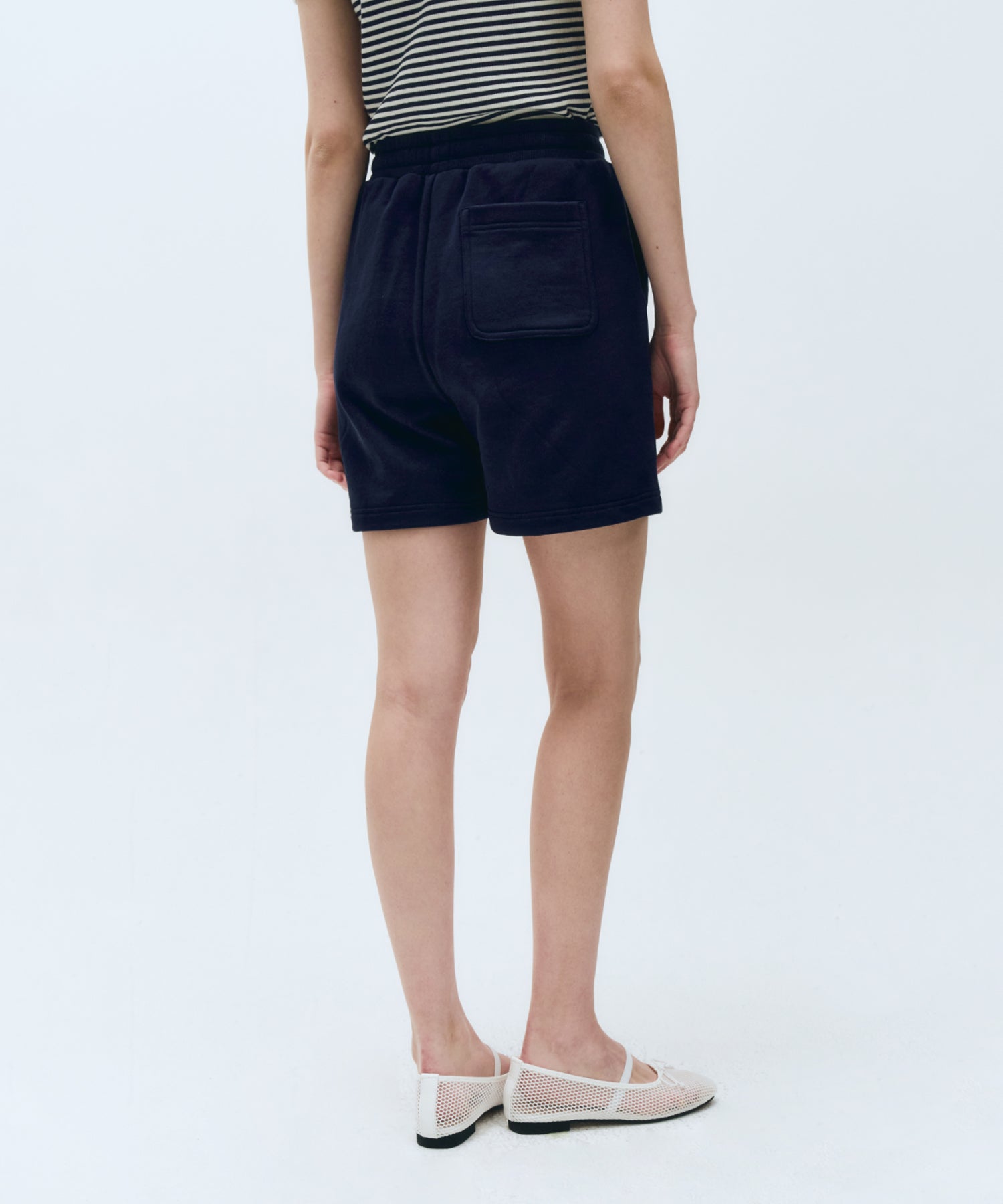 W CLASSIC LOGO SWEAT SHORTS