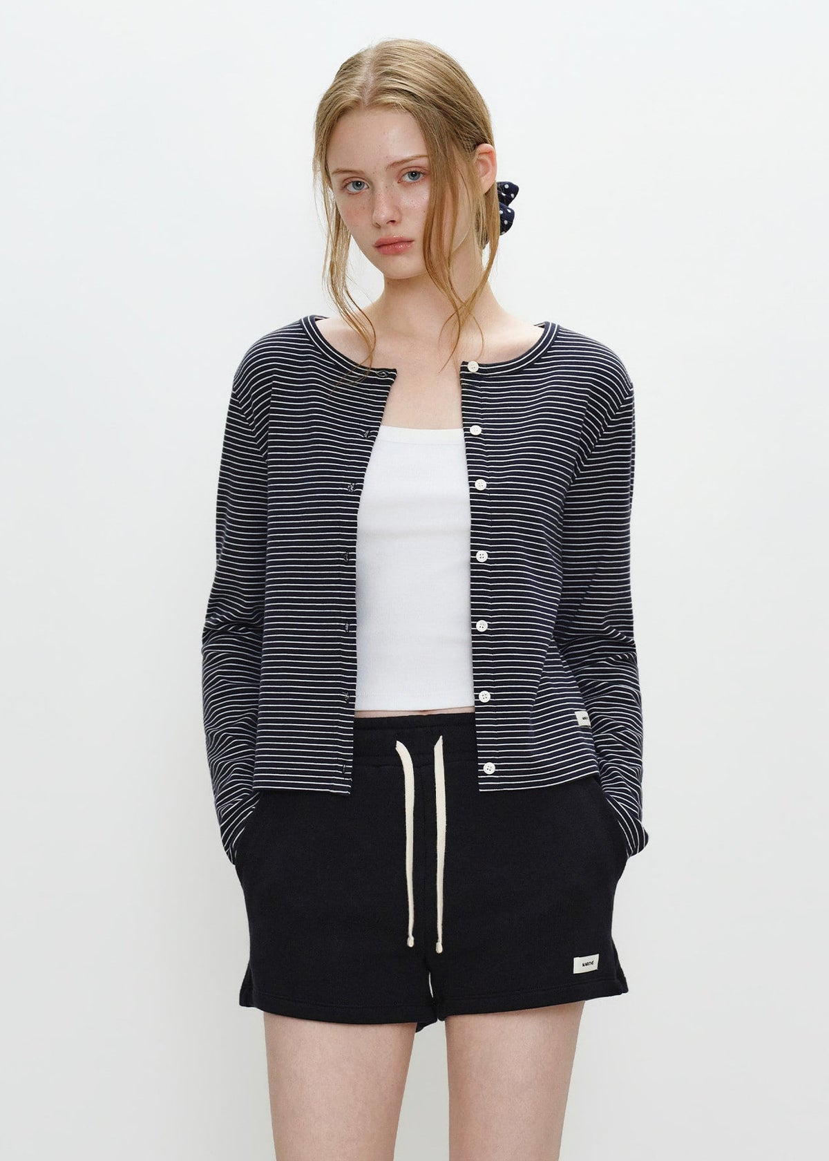 W BASIC COTTON CARDIGAN