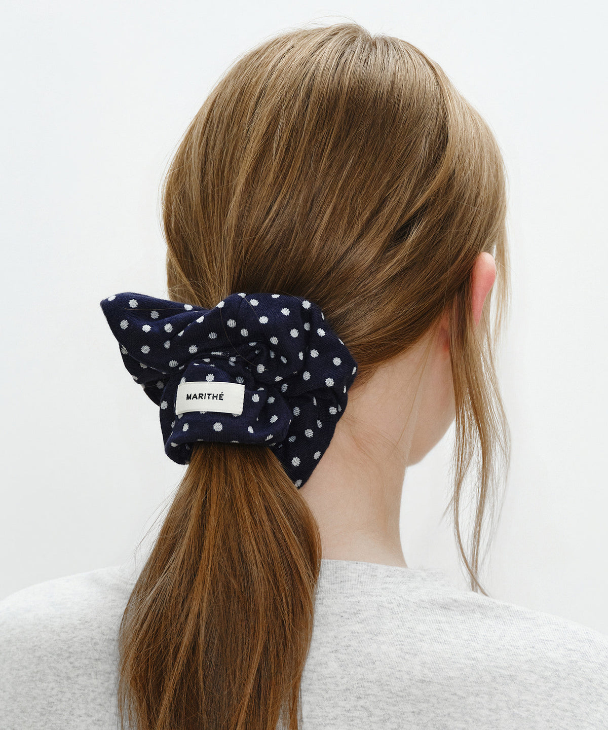 W BASIC COTTON SCRUNCHIE