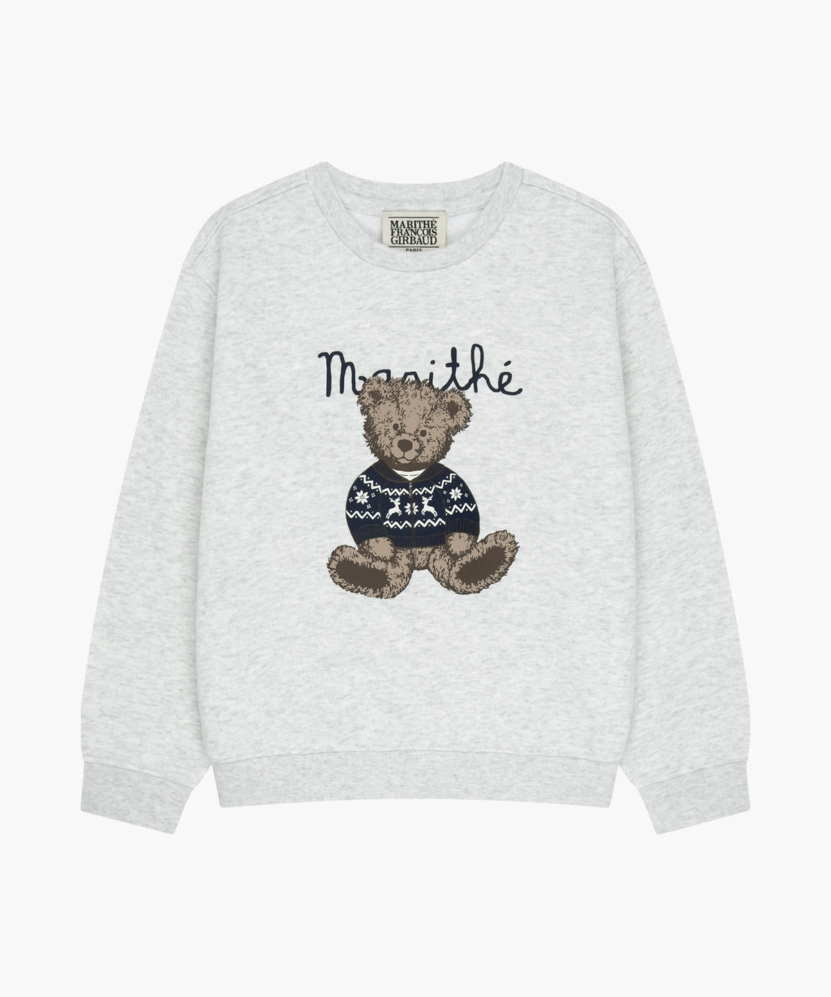 KIDS NORDIC BEAR SWEATSHIRT(BRUSHED)