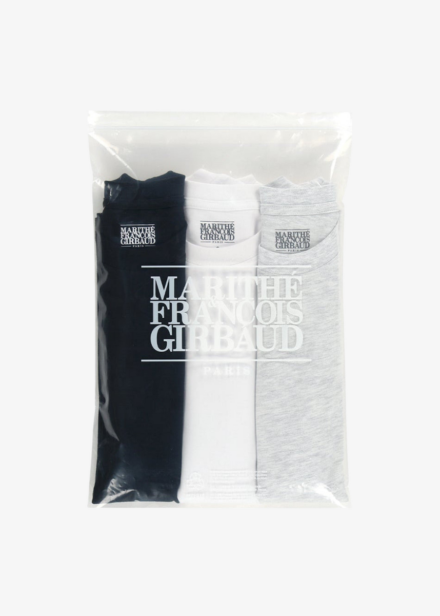 3PACK SMALL REGULAR LOGO TEE