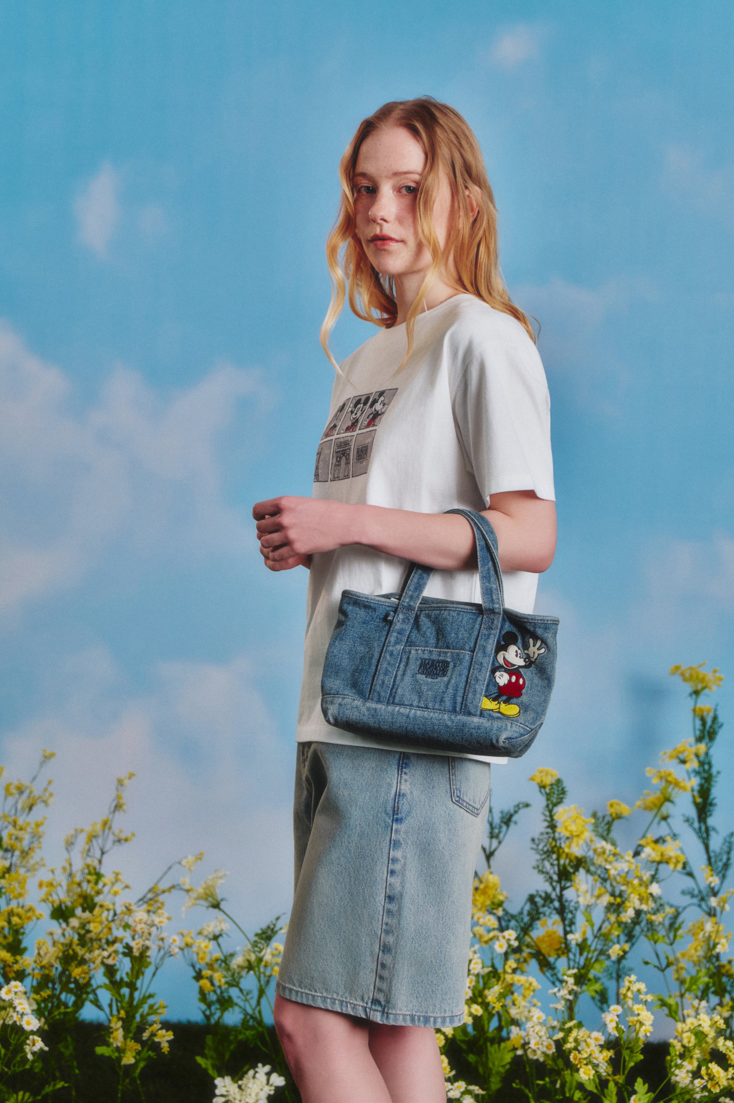 [MARITHE_DISNEY] MICKEY_TOTE BAG