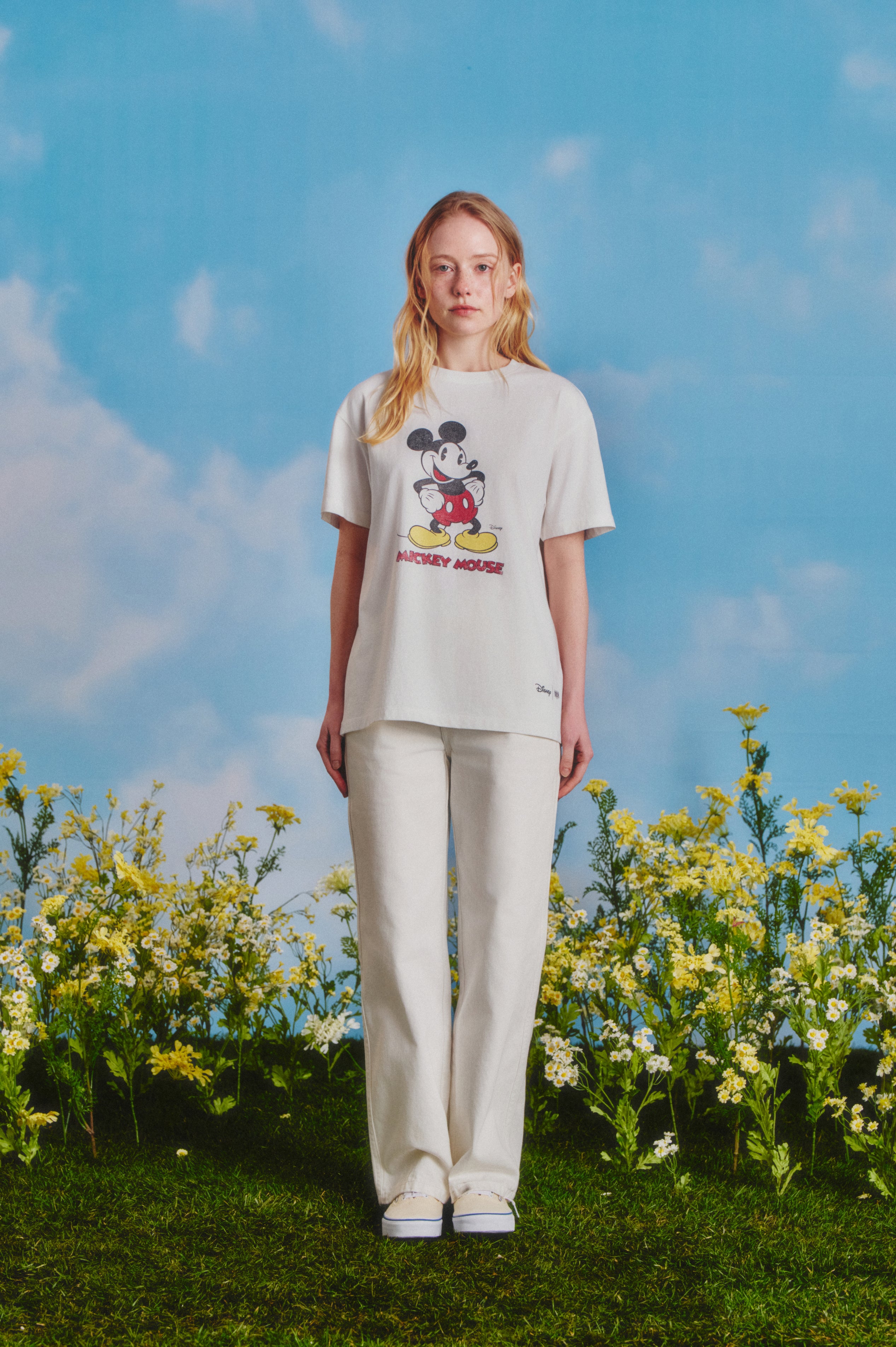 [MARITHE_DISNEY] MICKEY_VINTAGE WASHED TEE