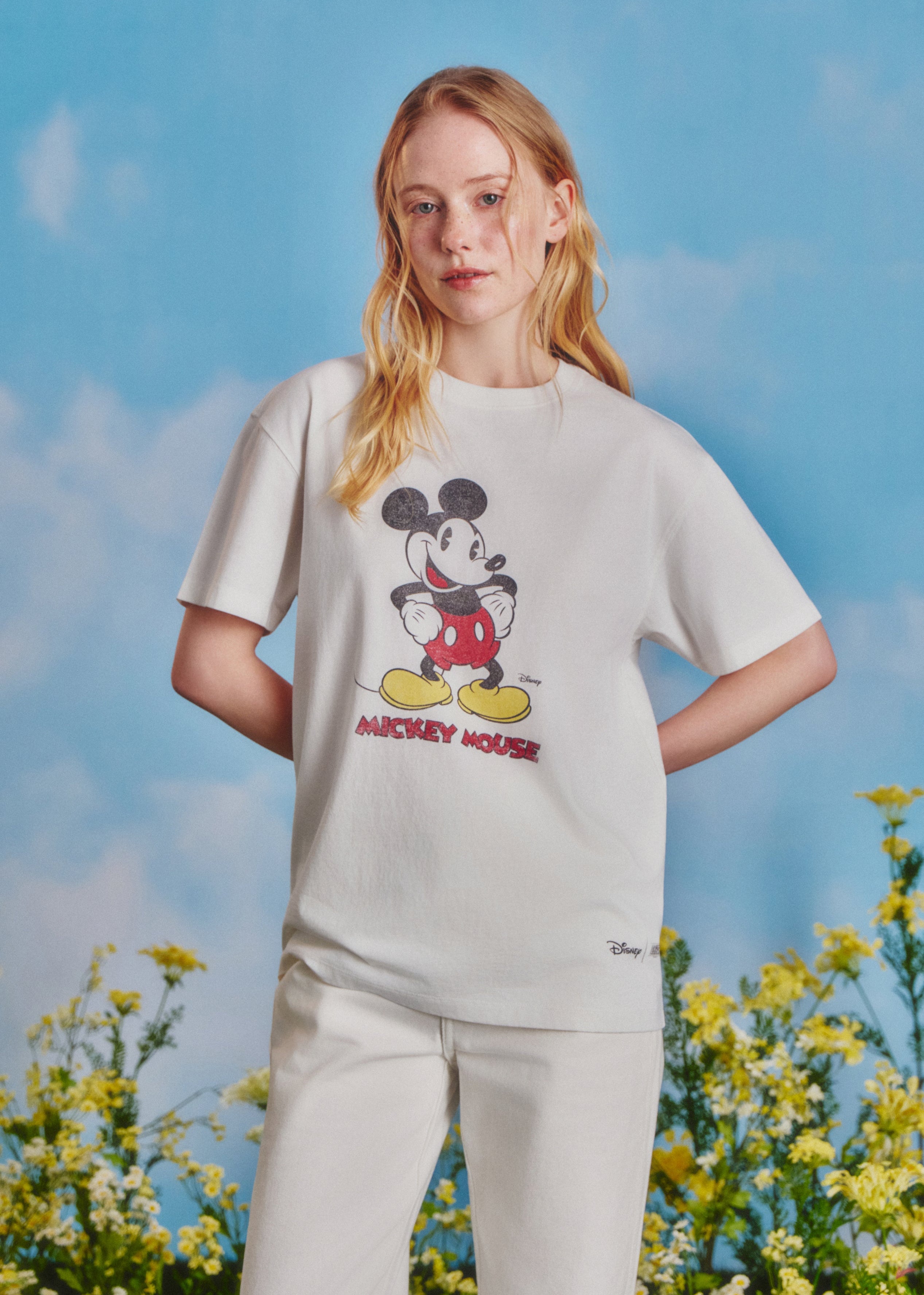 [MARITHE_DISNEY] MICKEY_VINTAGE WASHED TEE
