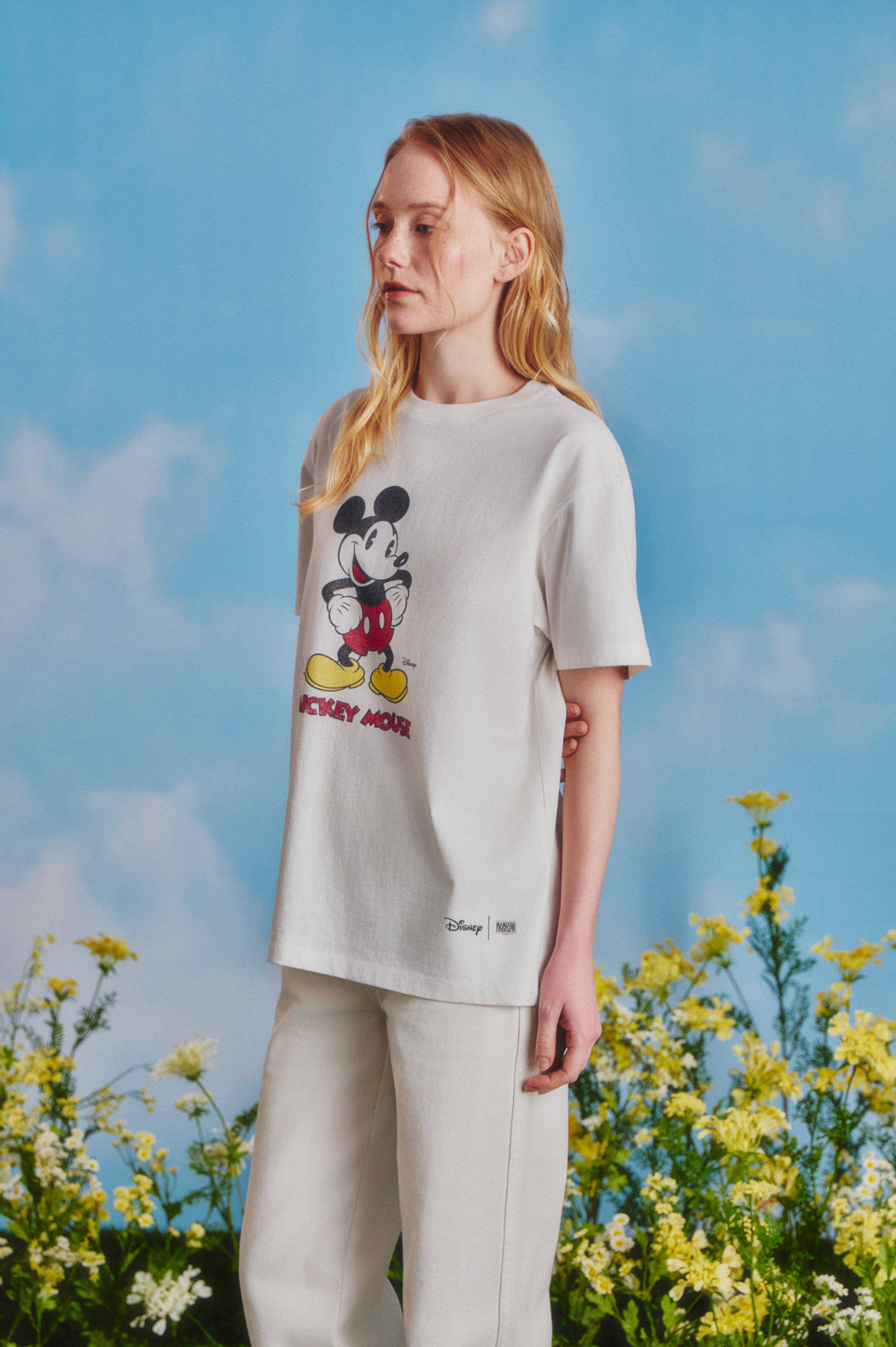 [MARITHE_DISNEY] MICKEY_VINTAGE WASHED TEE