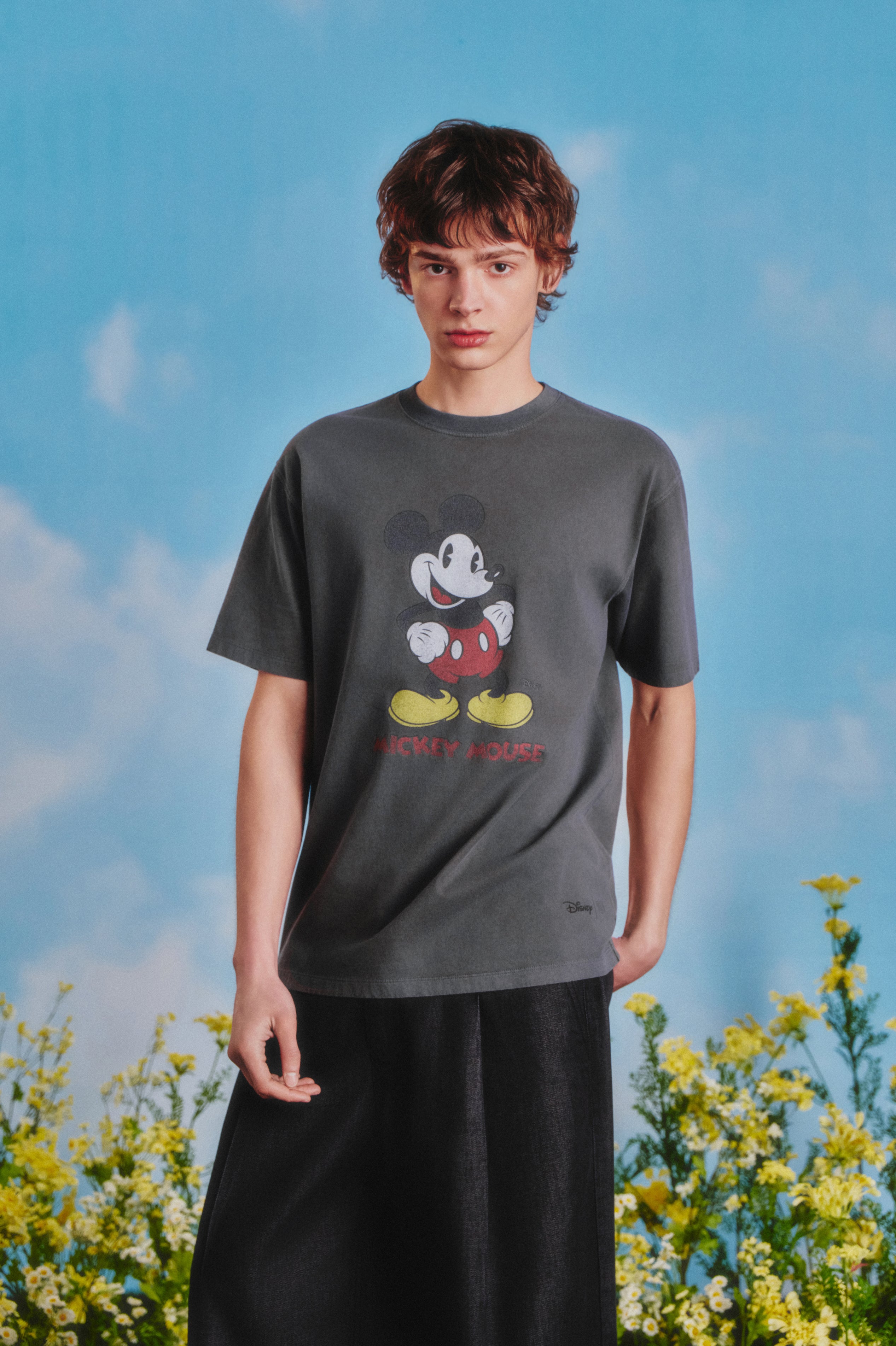 [MARITHE_DISNEY] MICKEY_VINTAGE WASHED TEE