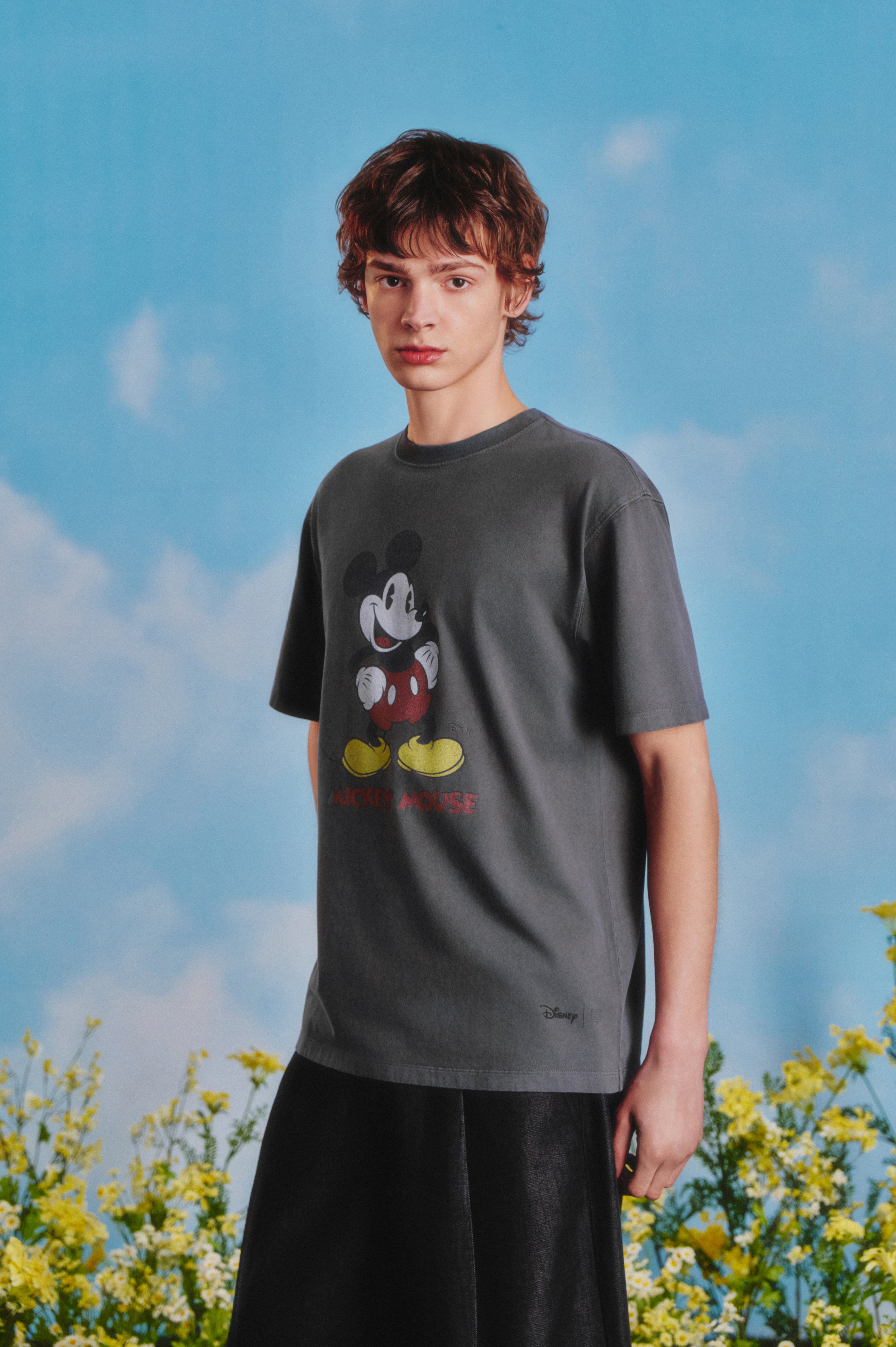 [MARITHE_DISNEY] MICKEY_VINTAGE WASHED TEE