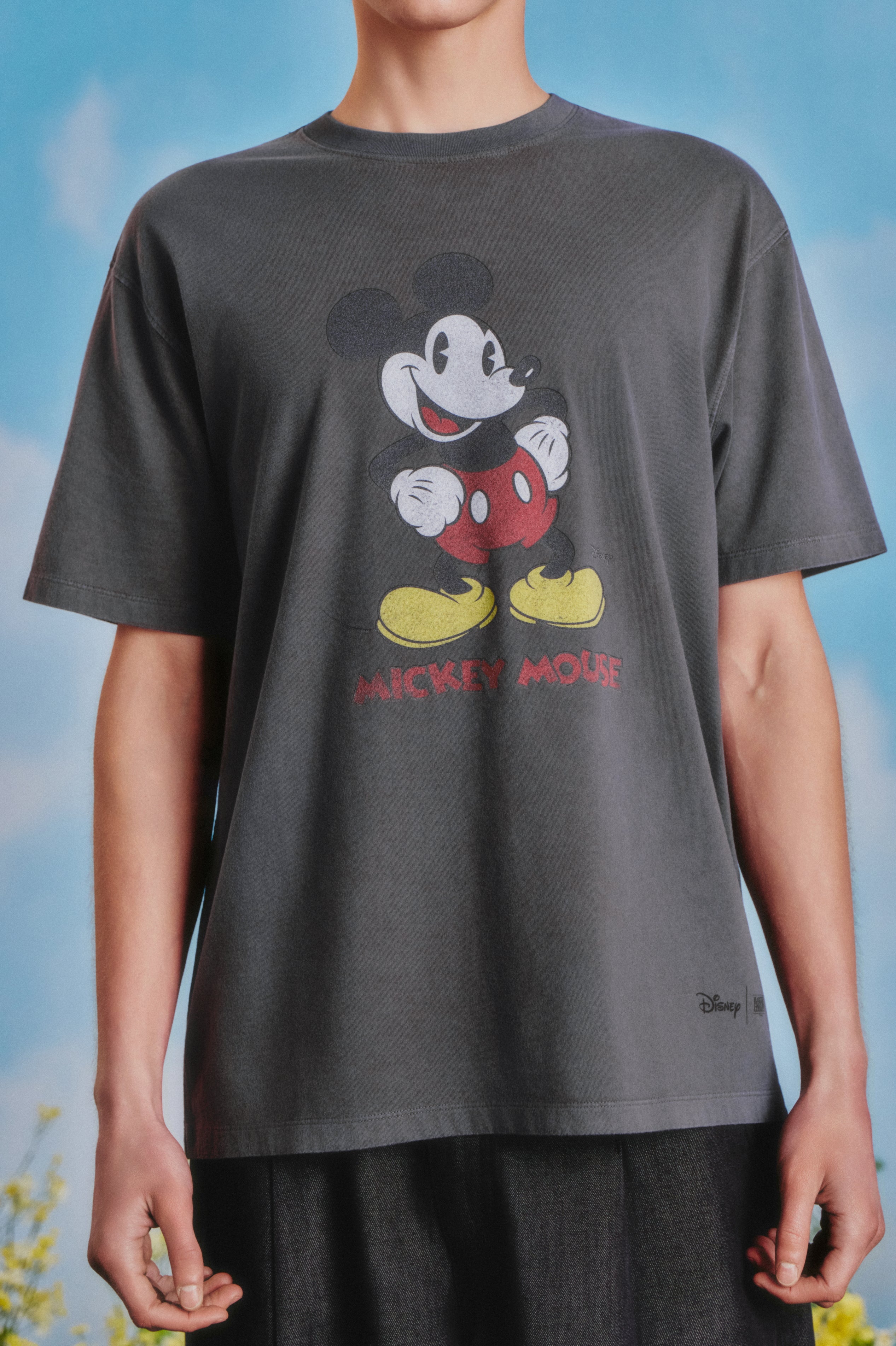[MARITHE_DISNEY] MICKEY_VINTAGE WASHED TEE