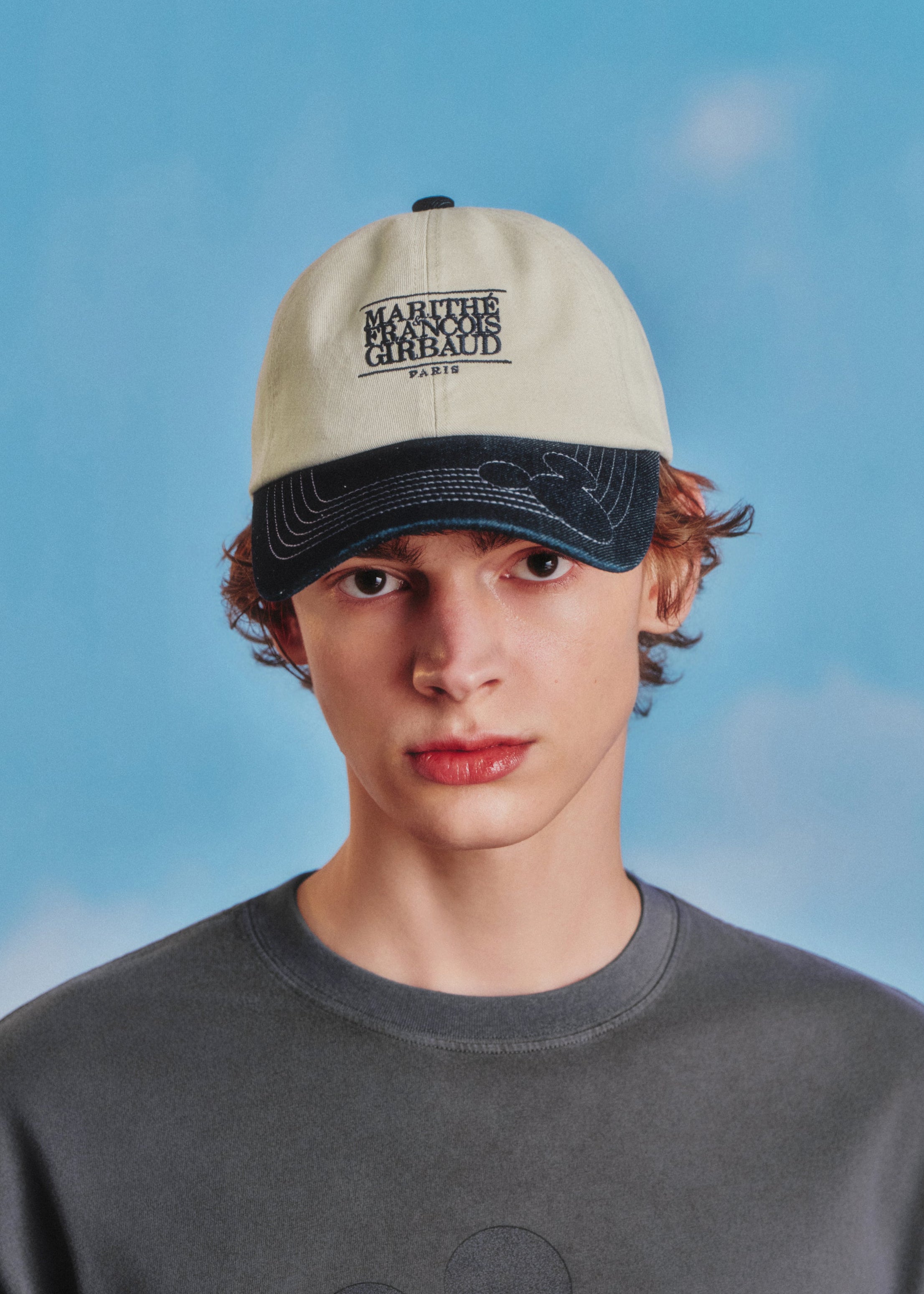 [MARITHE_DISNEY] MICKEY_TWO TONE CAP
