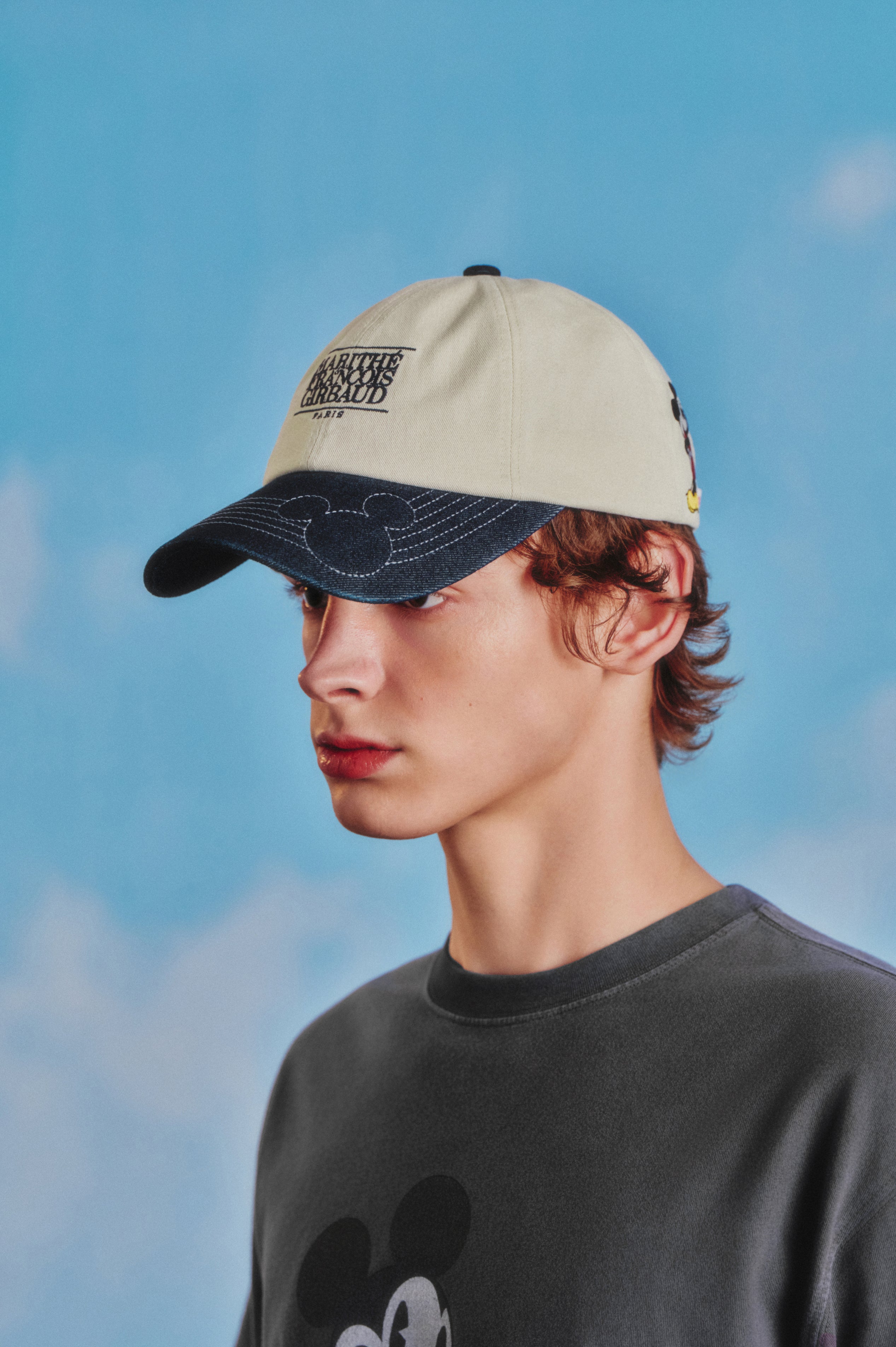 [MARITHE_DISNEY] MICKEY_TWO TONE CAP