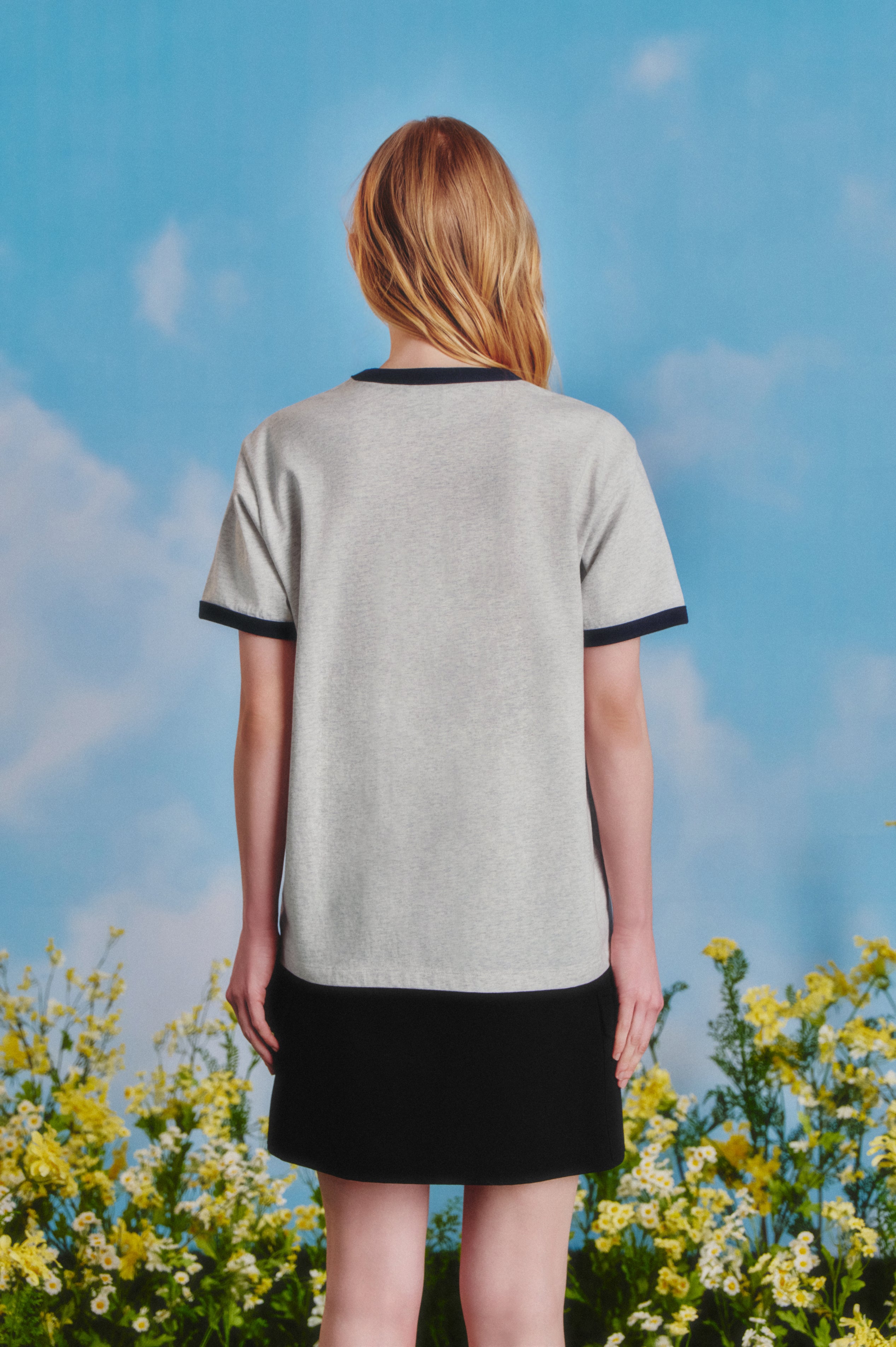 [MARITHE_DISNEY] MICKEY_FRENCH RINGER TEE