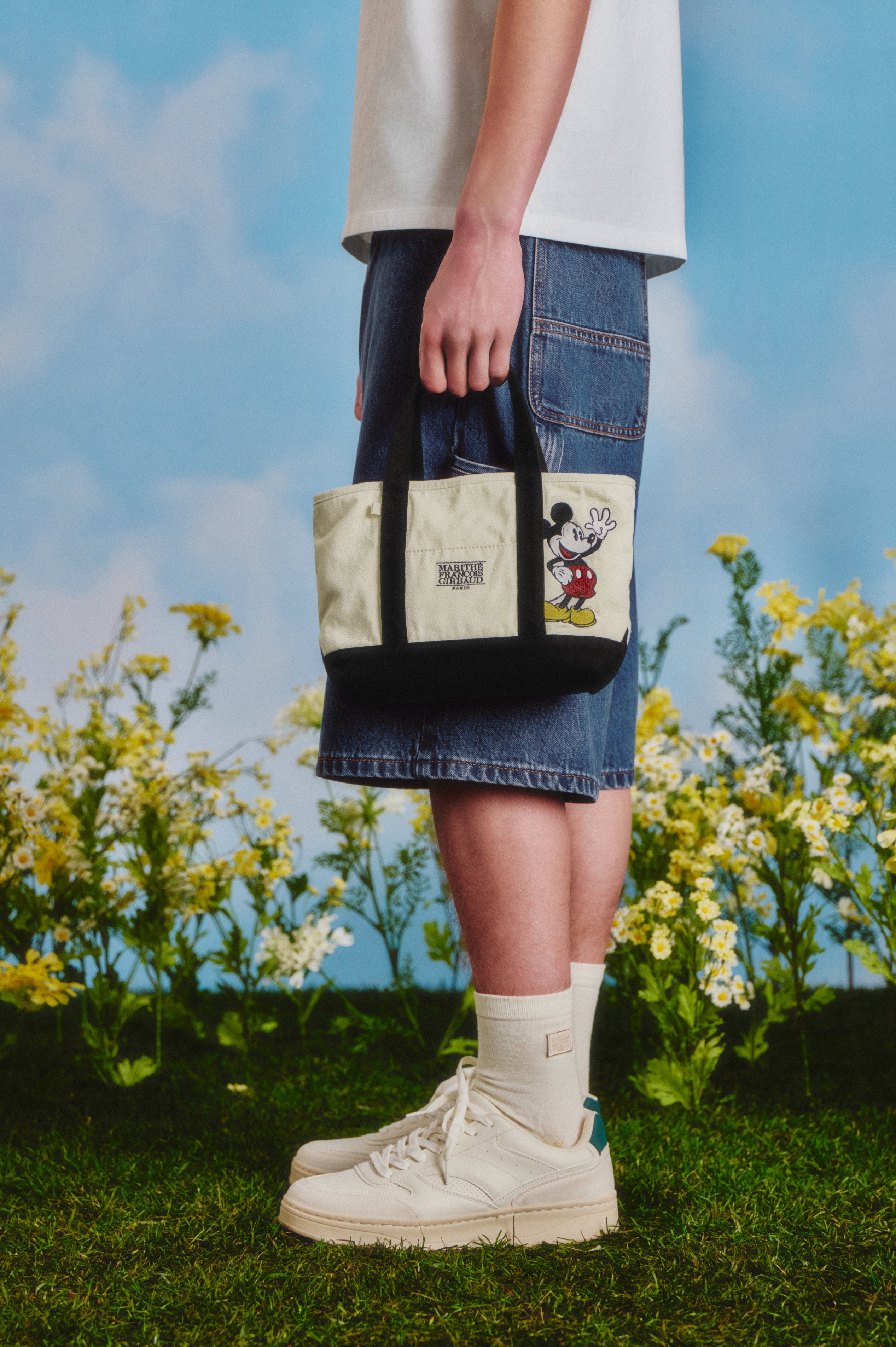 [MARITHE_DISNEY] MICKEY_TOTE BAG
