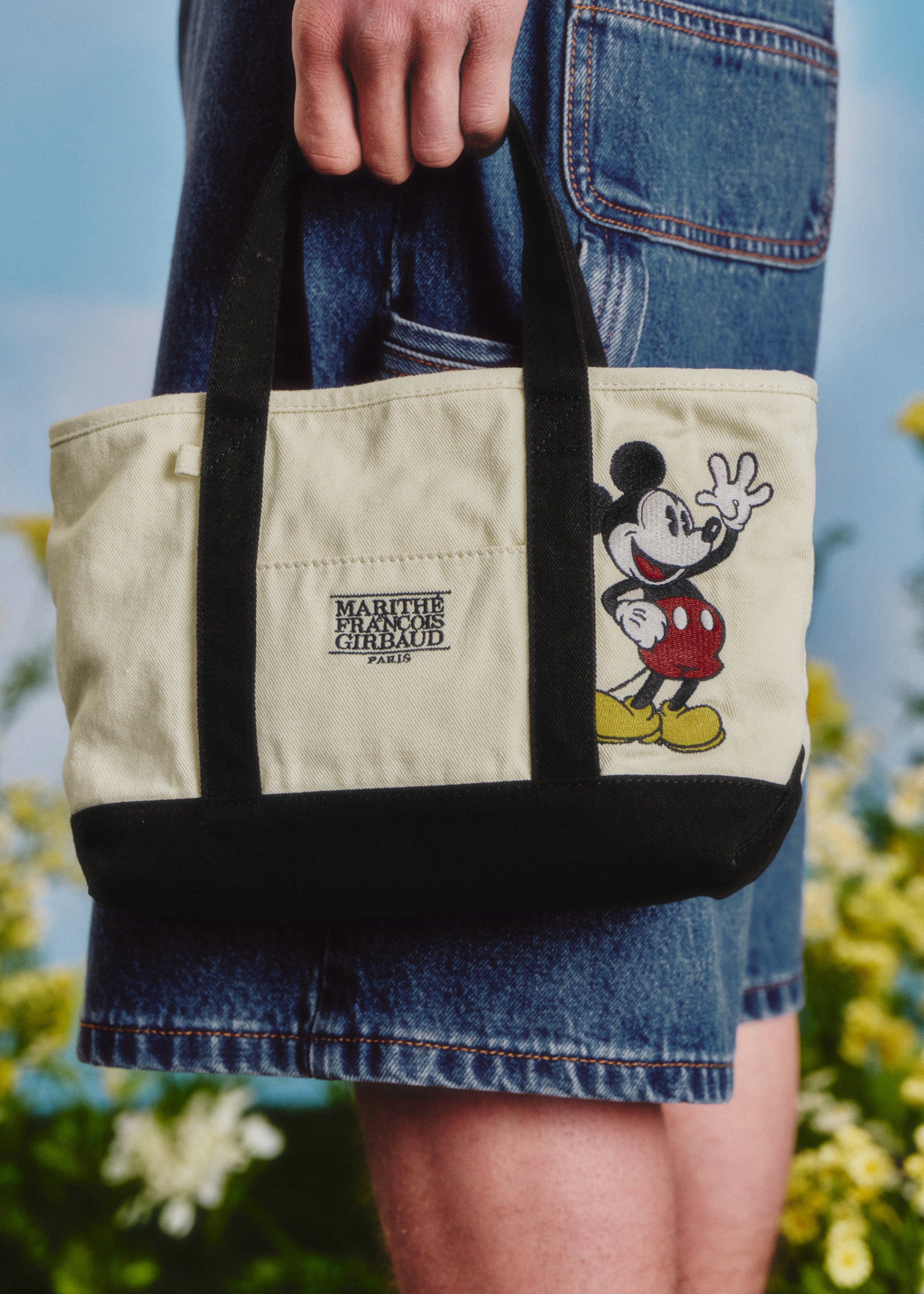 [MARITHE_DISNEY] MICKEY_TOTE BAG